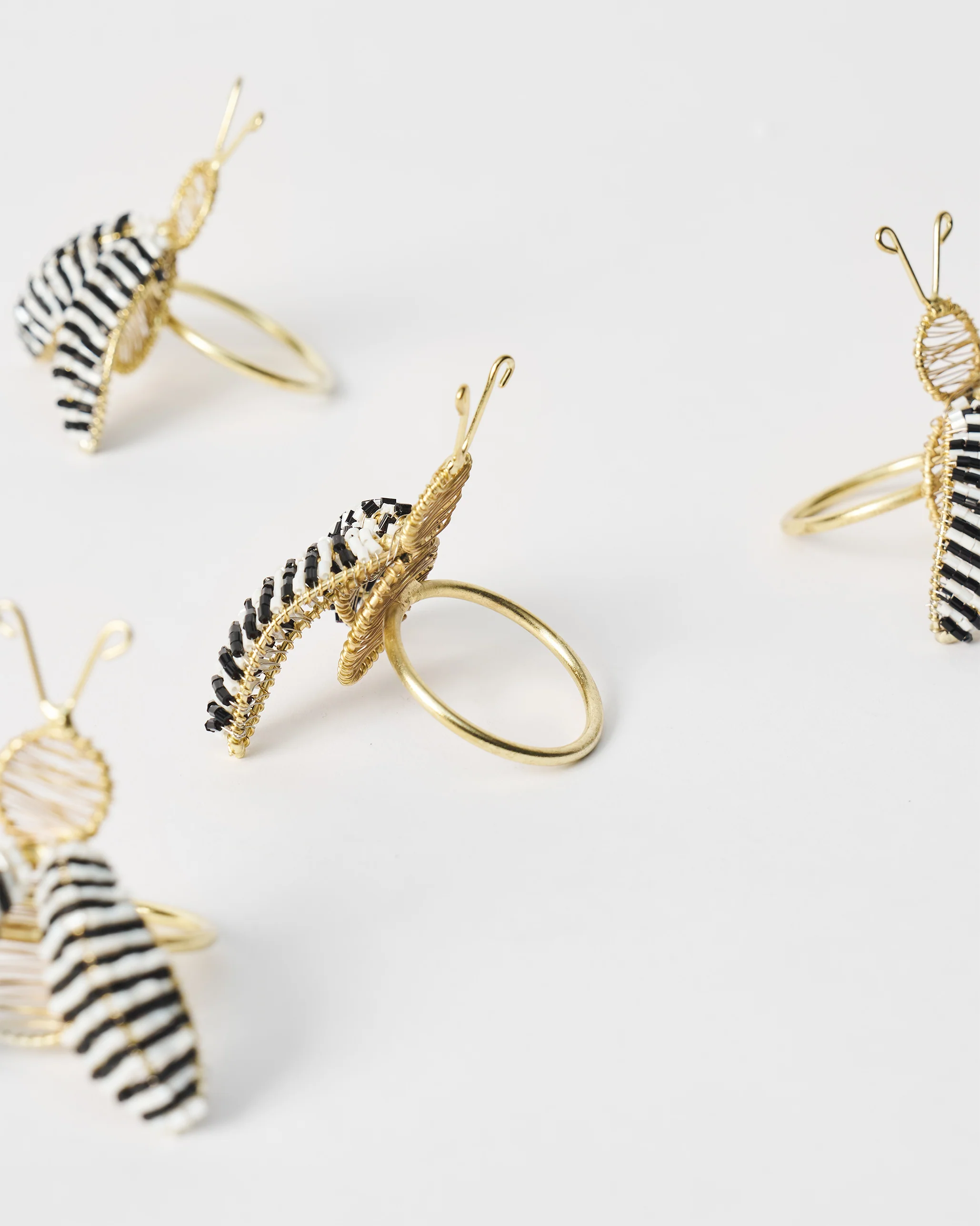 Bee Napkin Ring - Set of 4 - Image 5