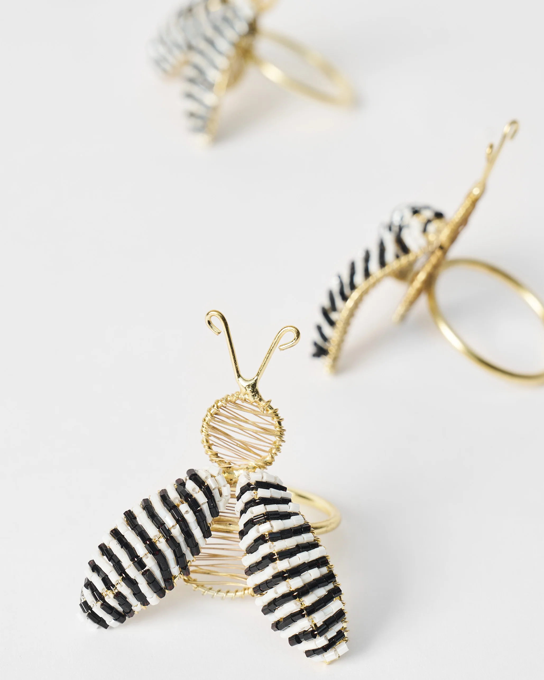 Bee Napkin Ring - Set of 4 - Image 6
