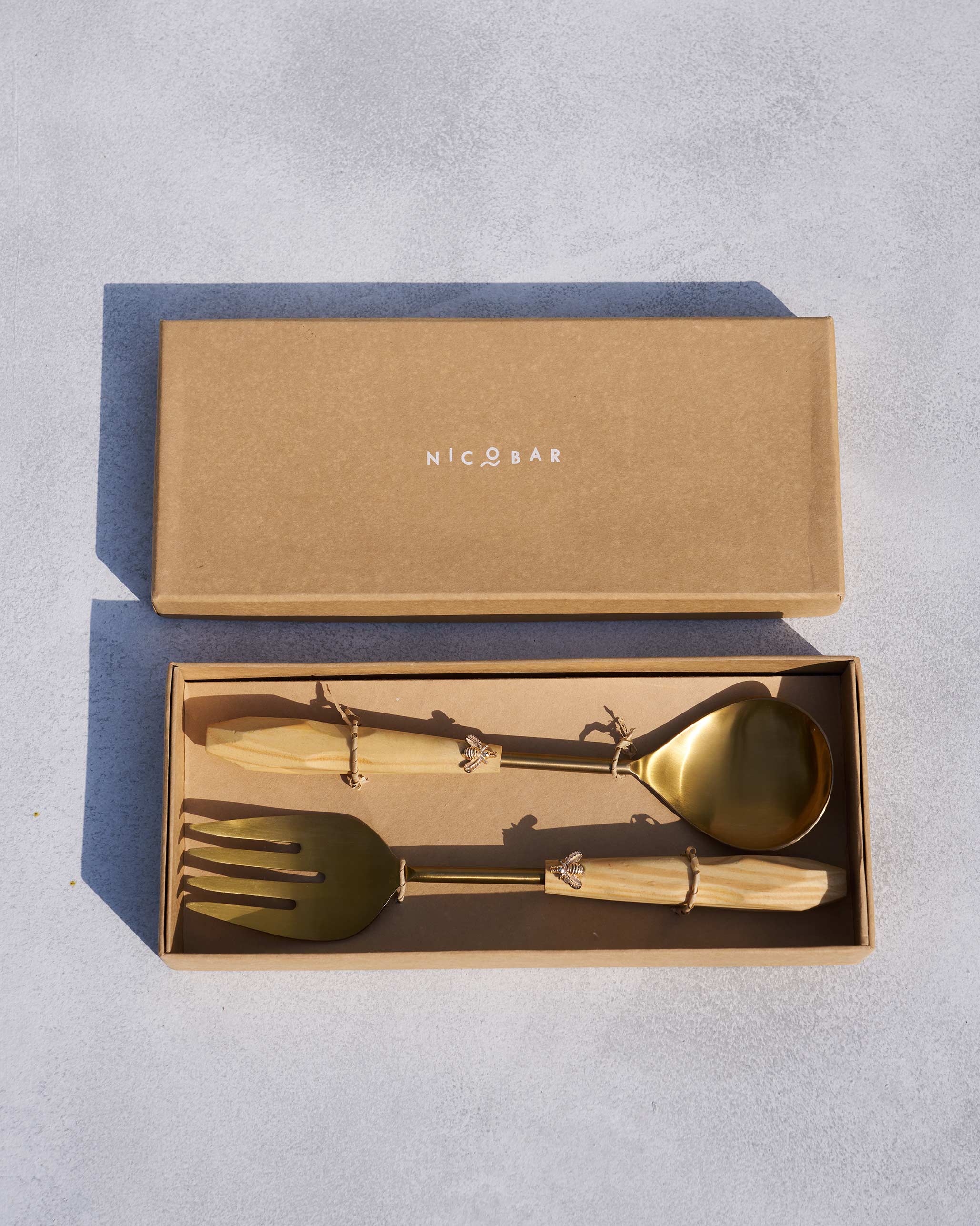 Bee Salad Server (Set of 2) - Image 3