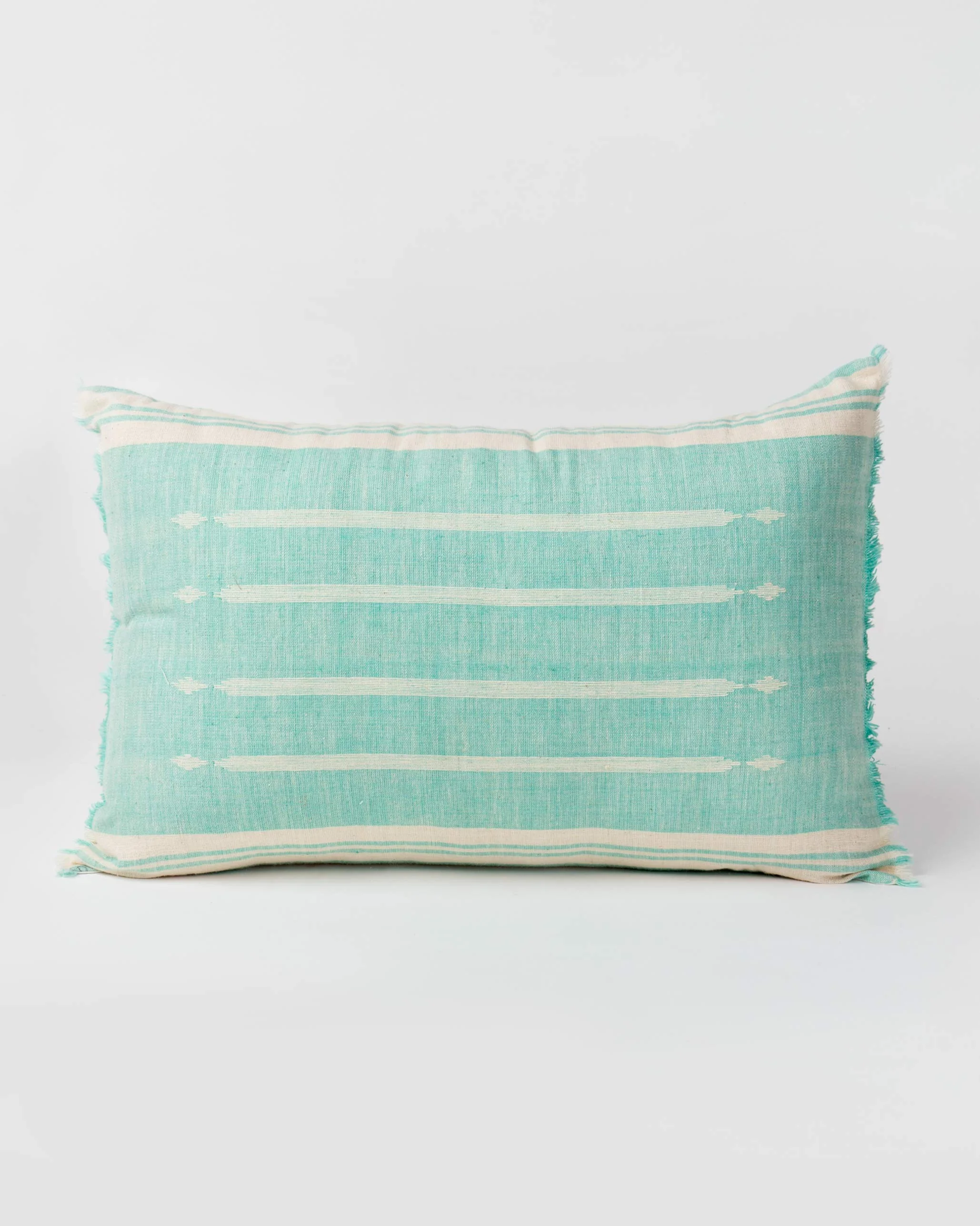 Ber Ber Diamond Pillow Cover - Aqua
