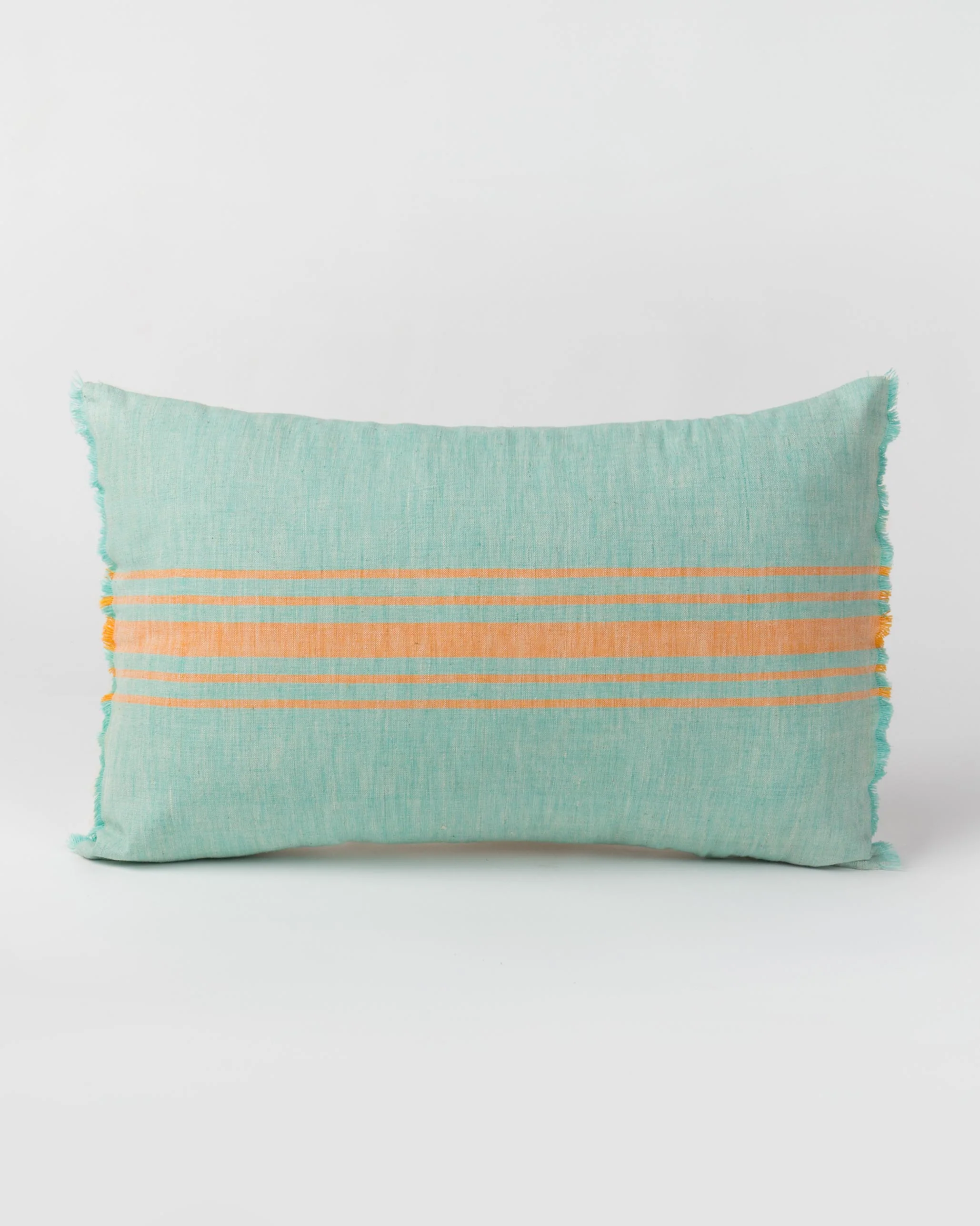 Ber Ber Stripe Pillow Cover - Aqua