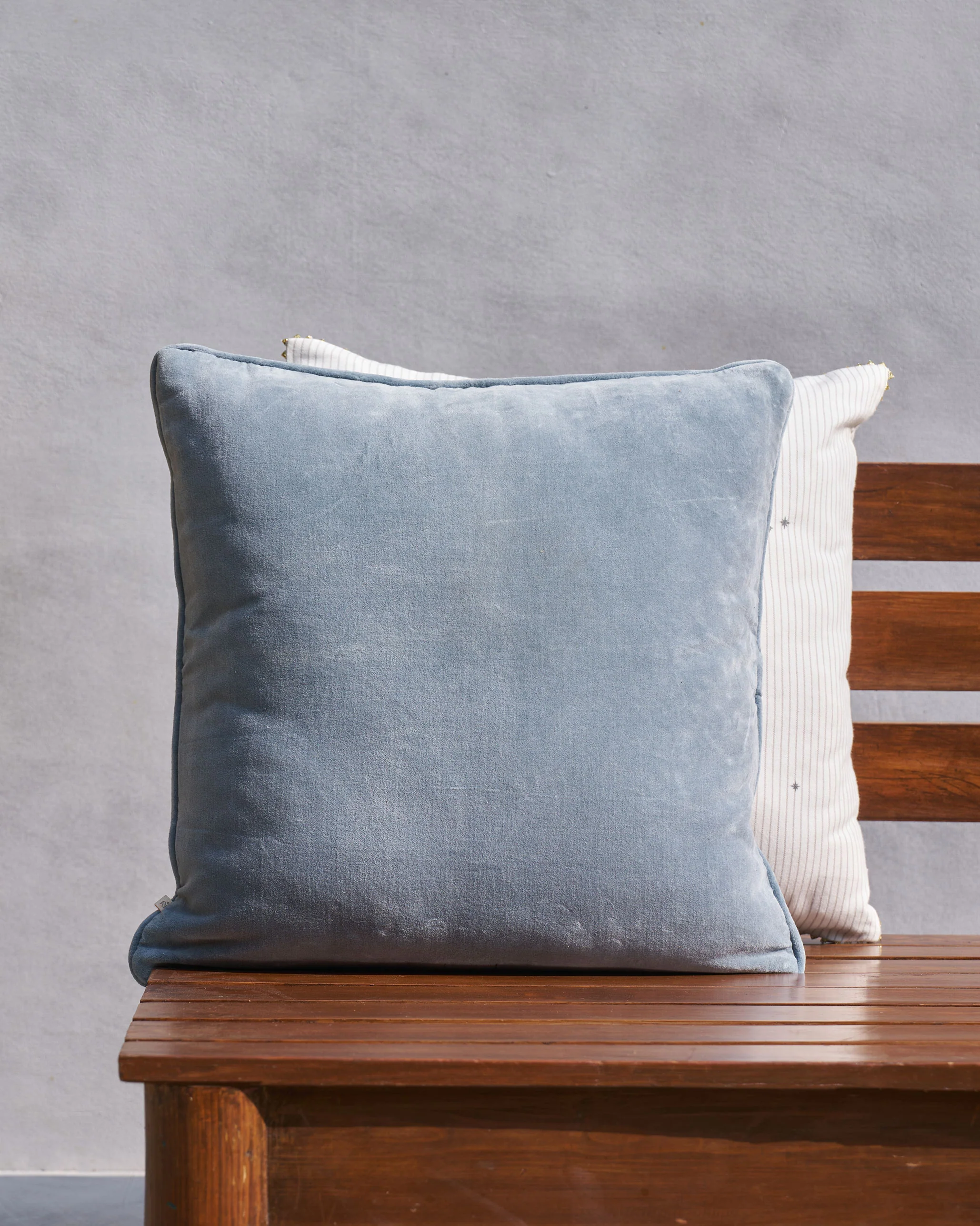 Berber Cushion Cover (Blue) - Image 4
