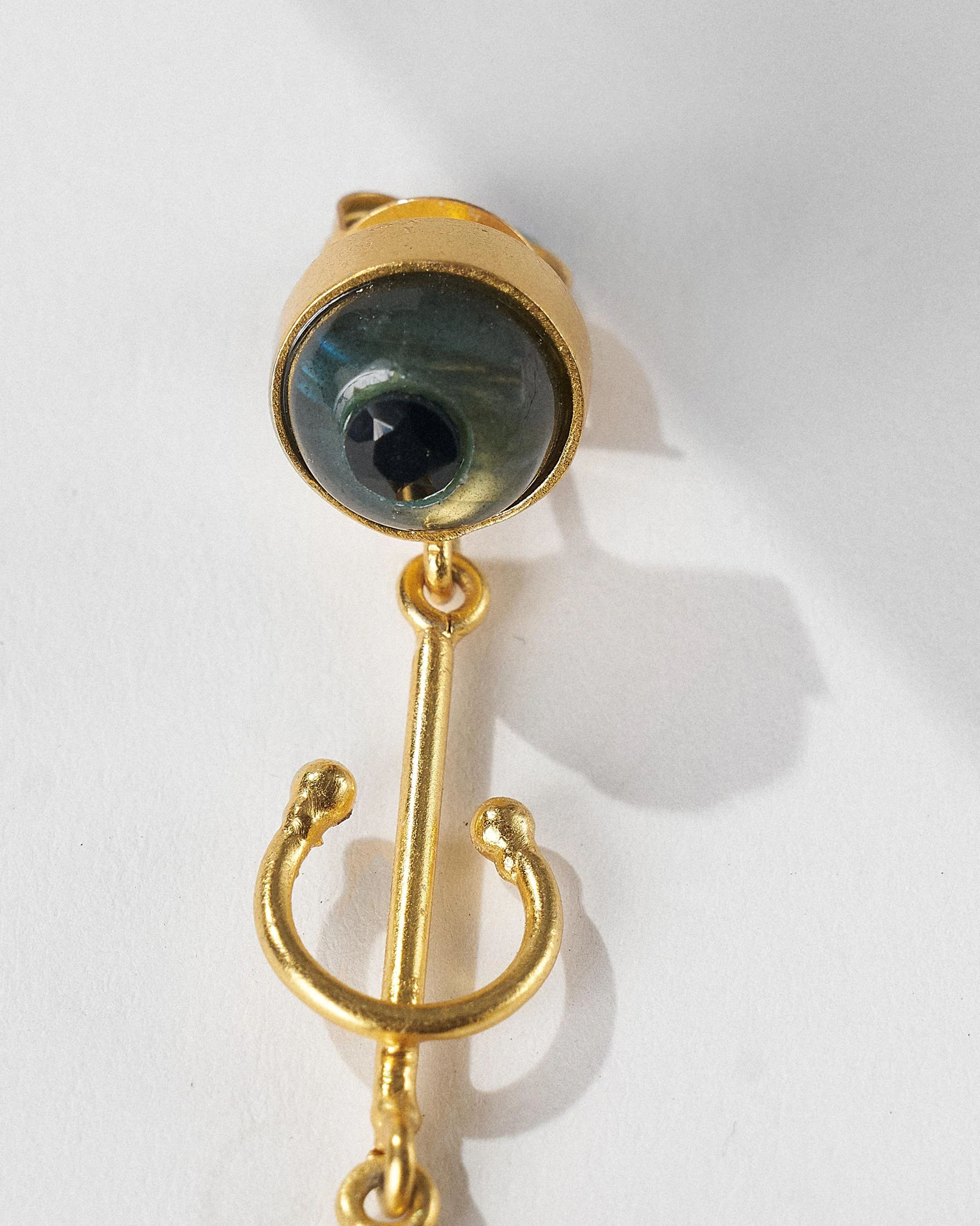 Berber Eye Dangler - Gold - Image 3