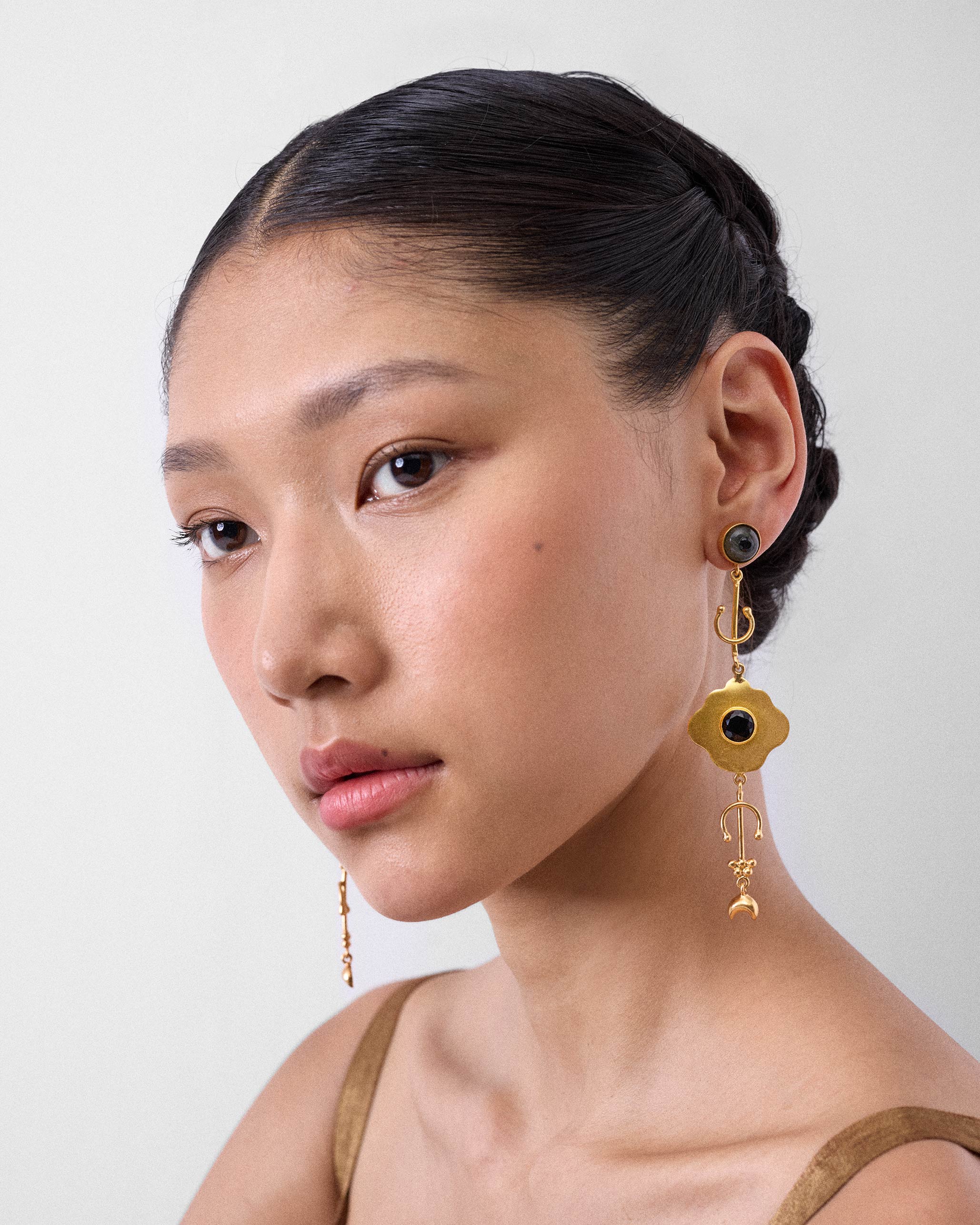 Berber Eye Dangler - Gold - Image 6