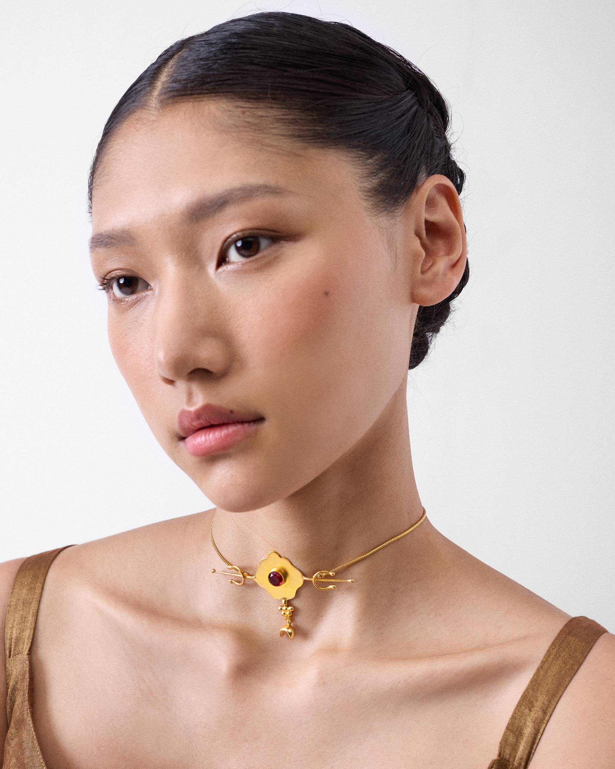 Berber Necklace - Gold - Image 8