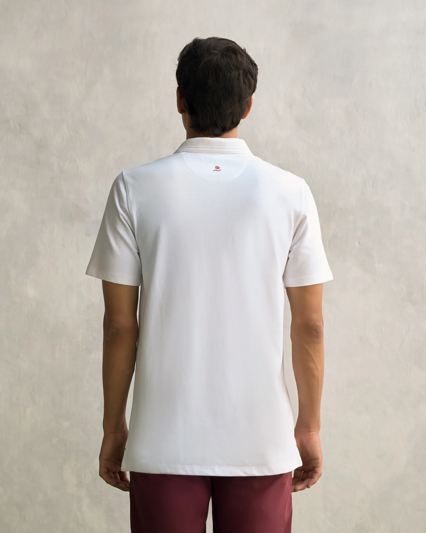Birdie Polo T-Shirt - White - Image 4