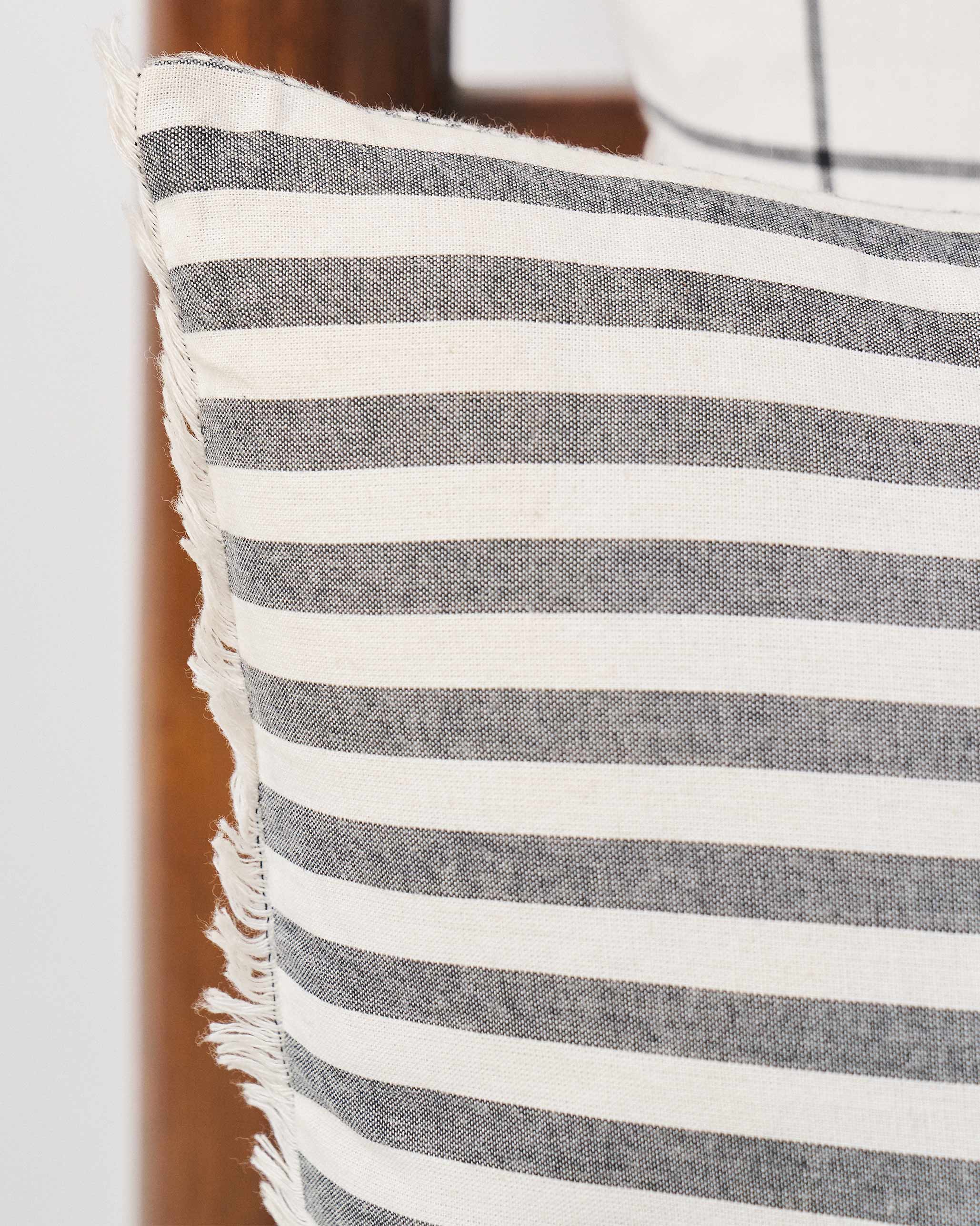 Black & White Cushion Cover - Image 2