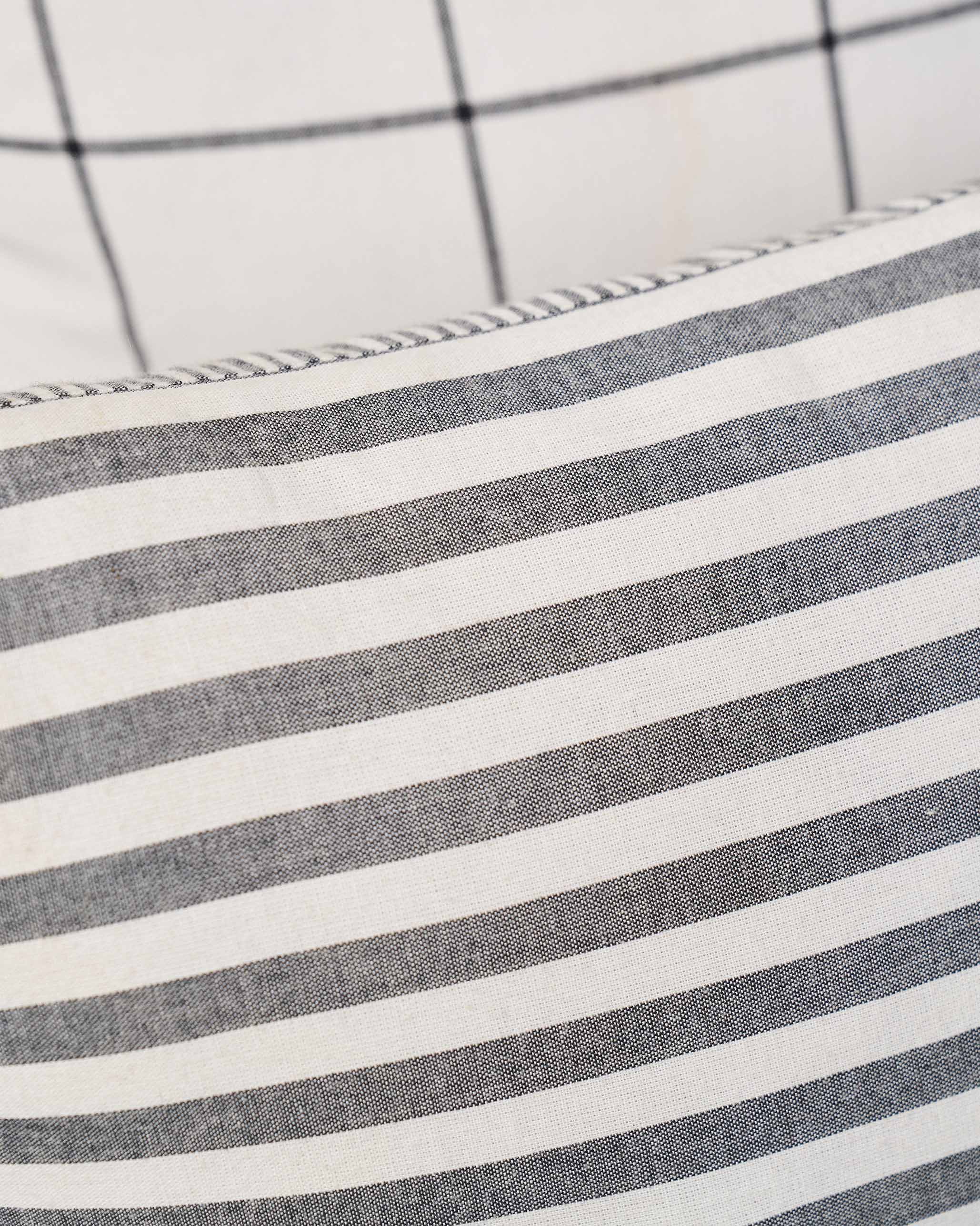 Black & White Cushion Cover - Image 3