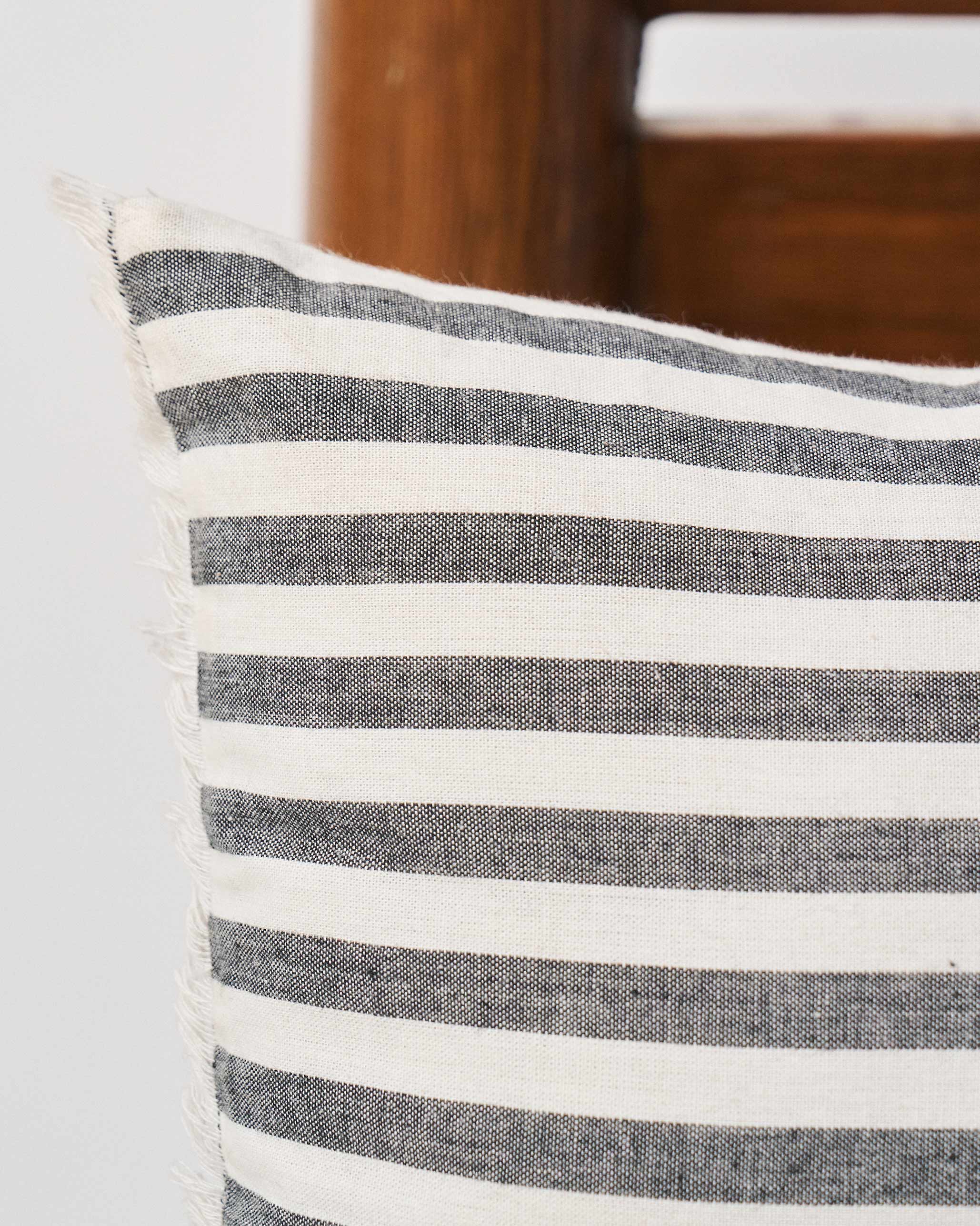 Black & White Pillow Cover - Image 3