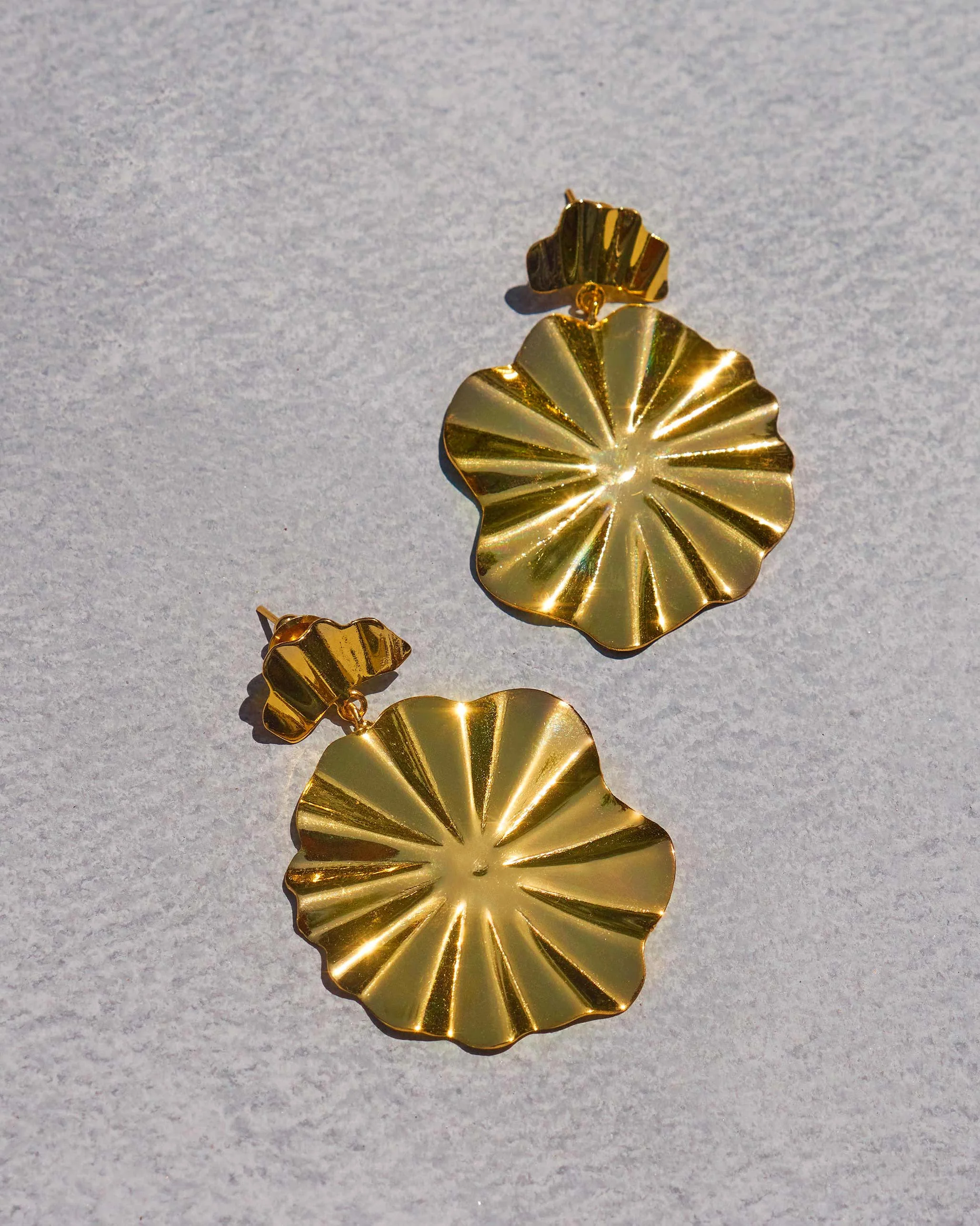 Bloom Earrings - Gold - Image 3