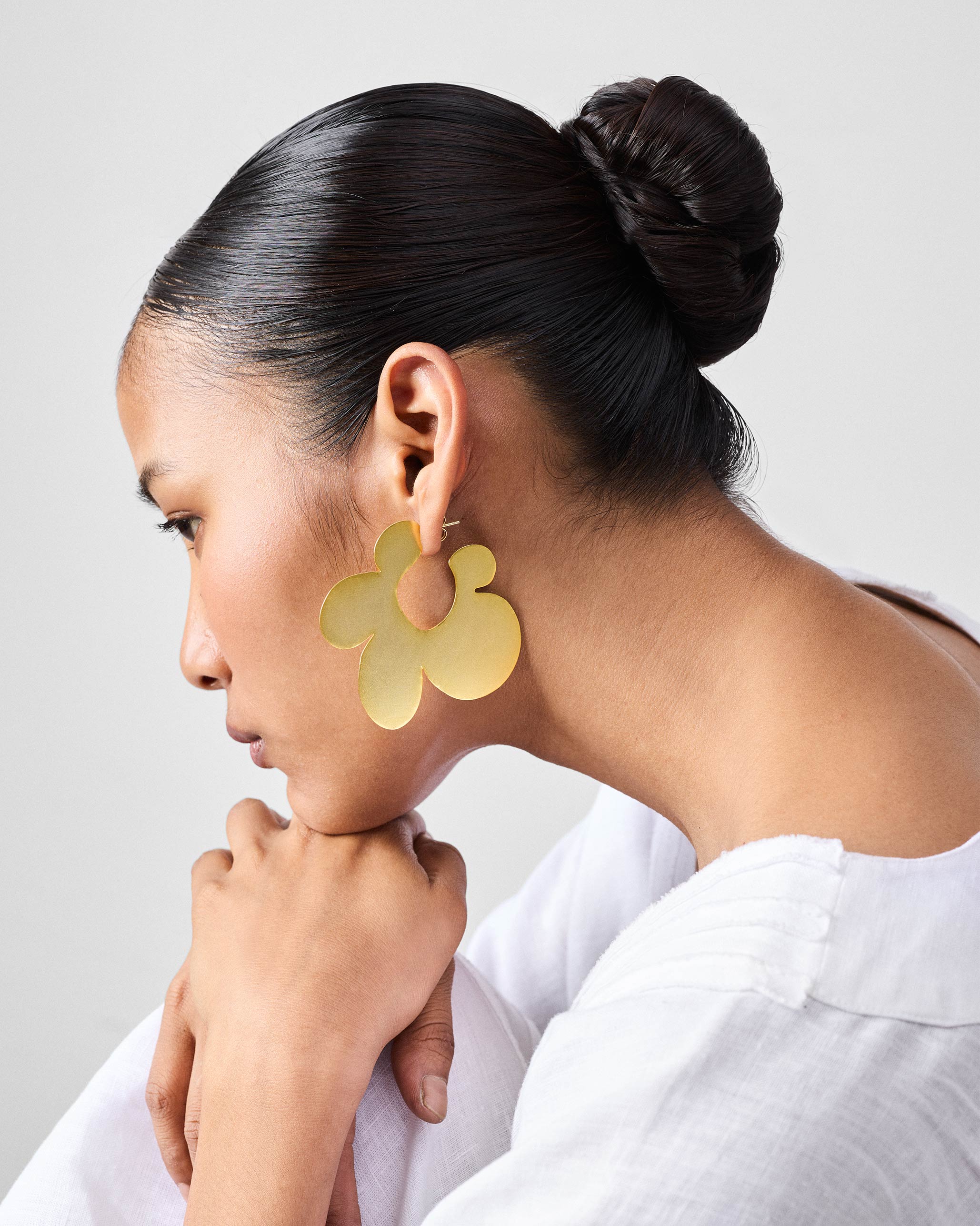 Bloom Hoops - Gold - Image 5