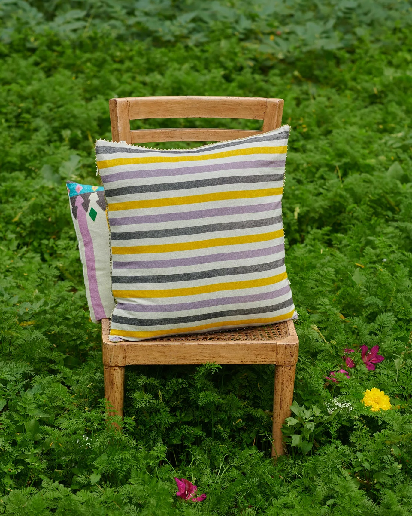 Blooming Crocus Cushion Cover - Image 3