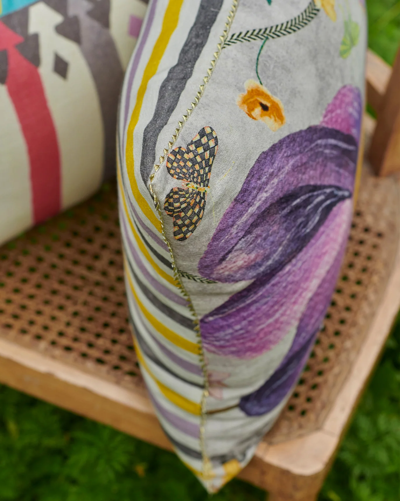 Blooming Crocus Cushion Cover - Image 4