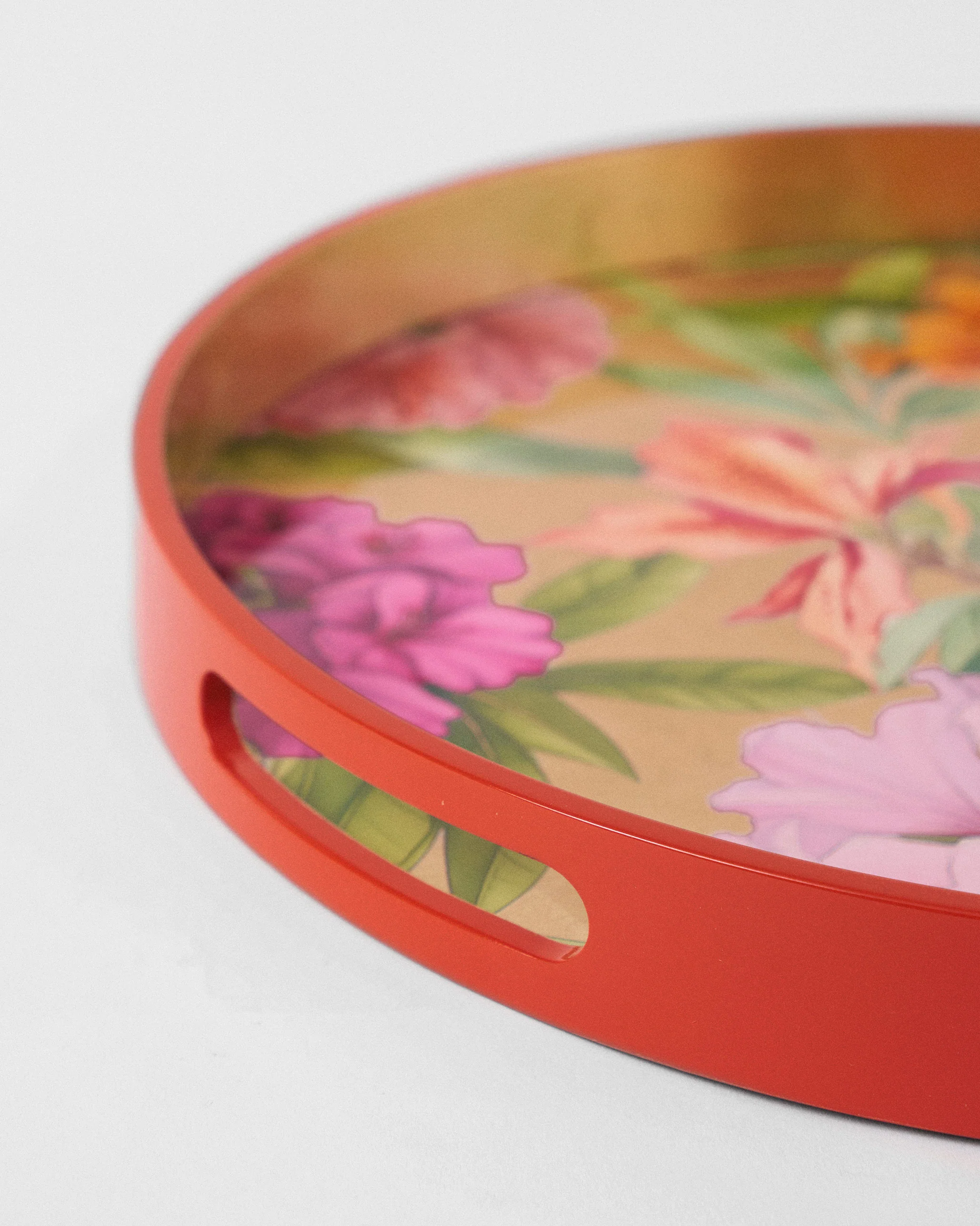 Blooming Flower Round Tray - Image 4