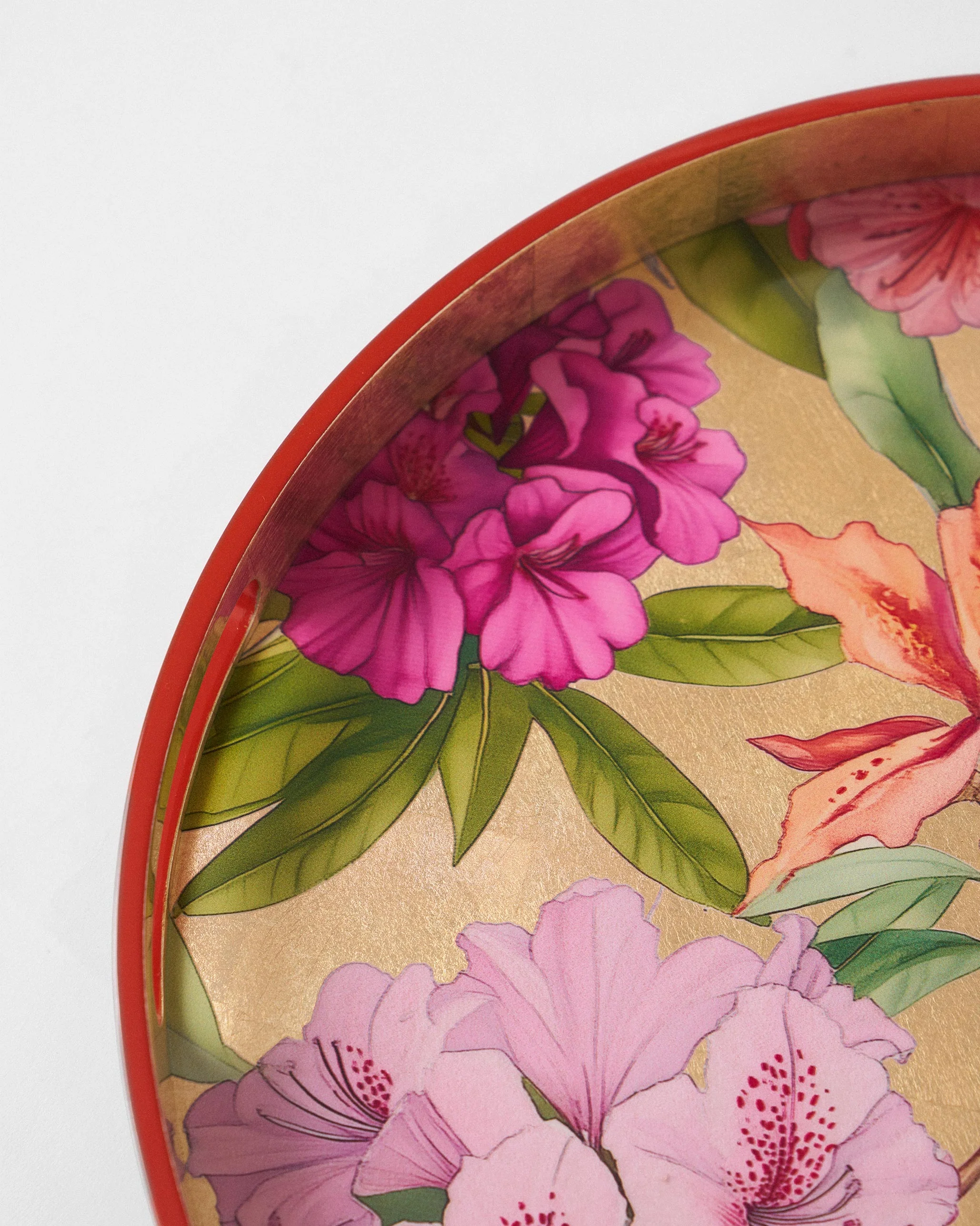 Blooming Flower Round Tray - Image 5