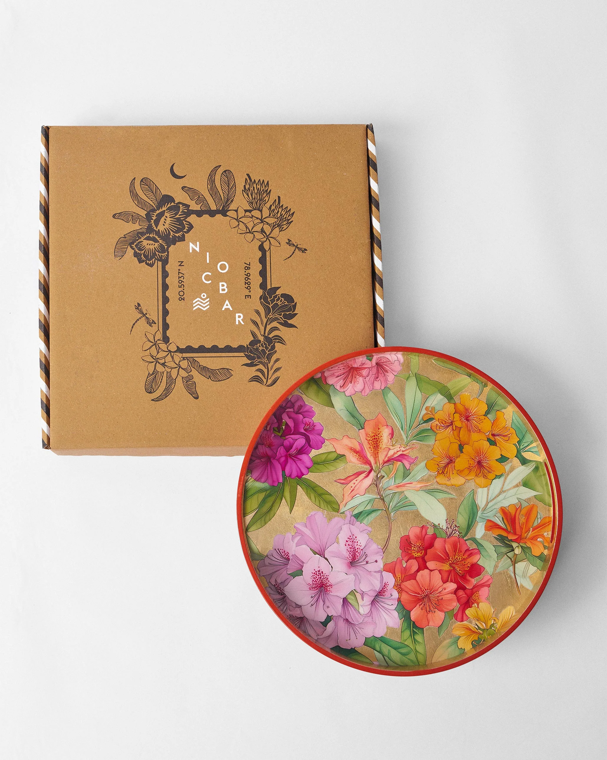 Blooming Flower Round Tray - Image 6