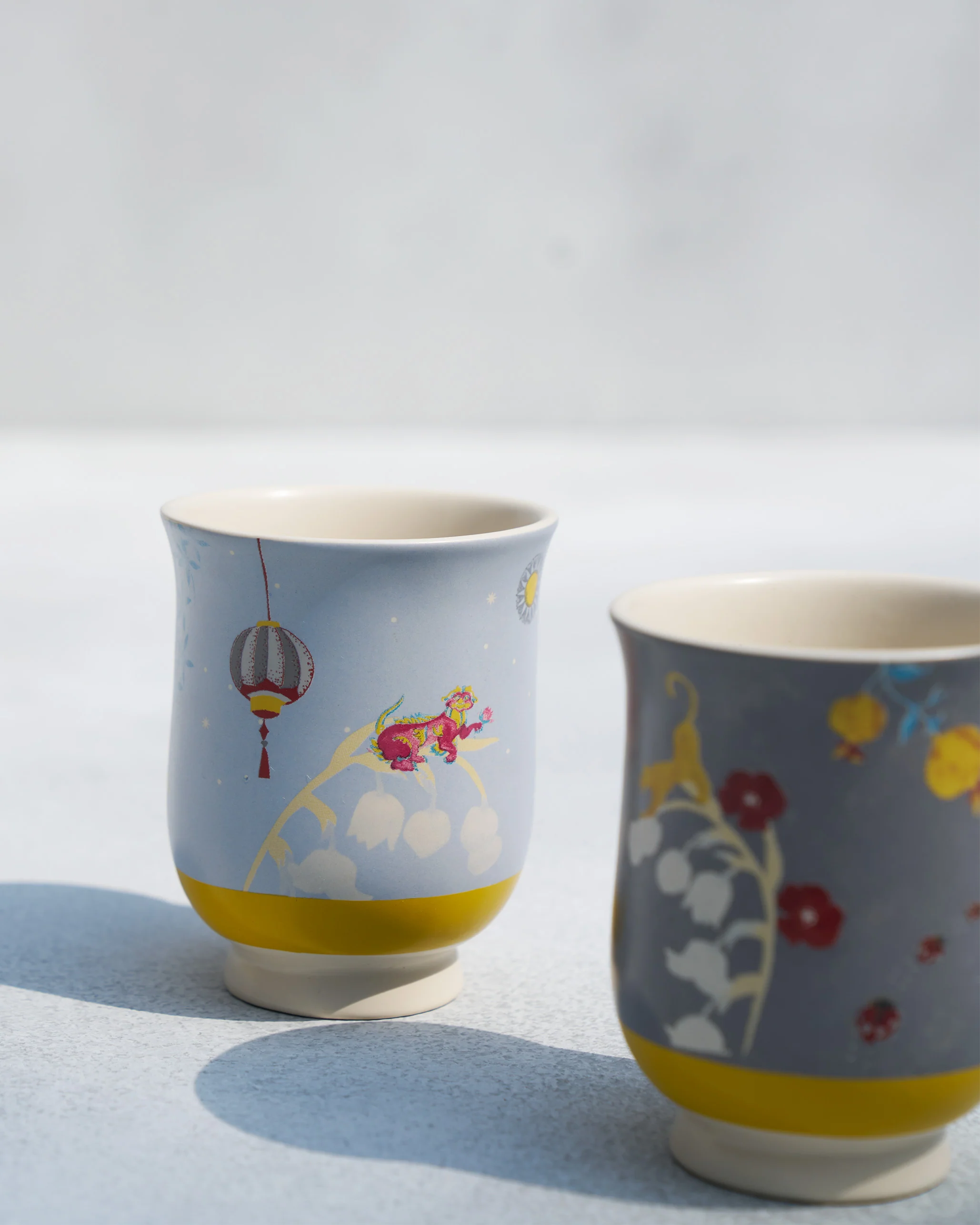 Bluebell Tea Cups - Set of 2 - Image 2