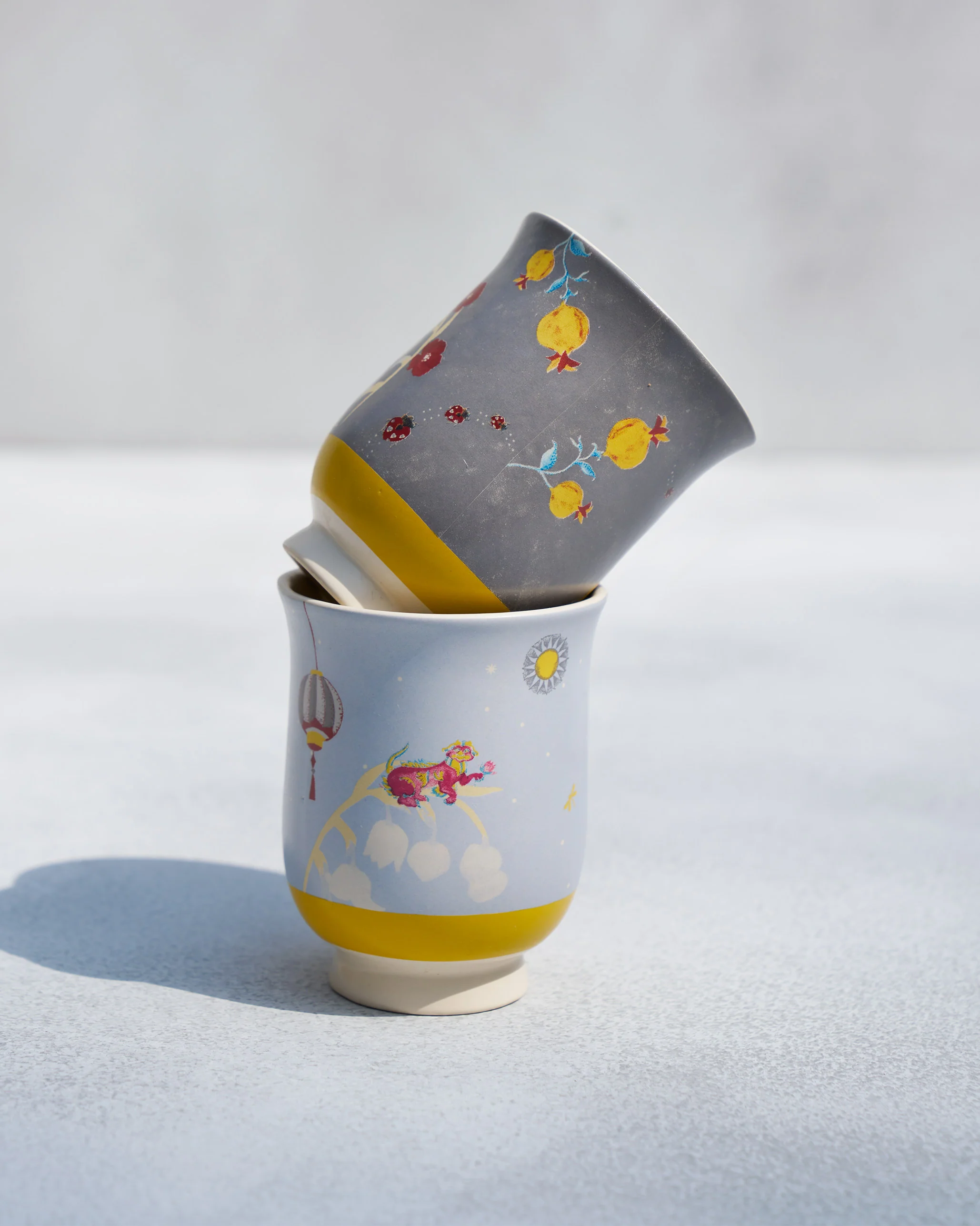 Bluebell Tea Cups - Set of 2 - Image 3
