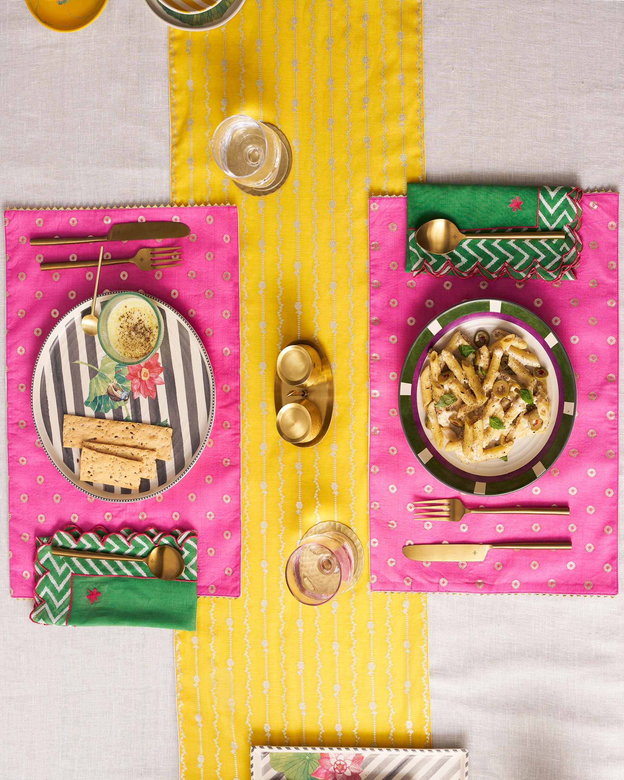 Blush Bloom Placemat - Set of 2 - Image 3