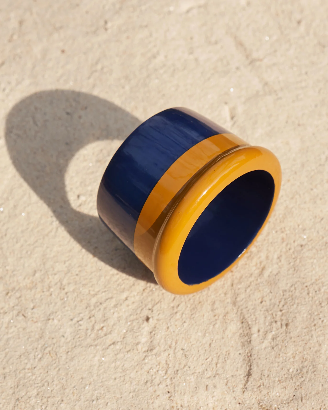 Bodhi Bangle - Ochre & Blue - Image 2