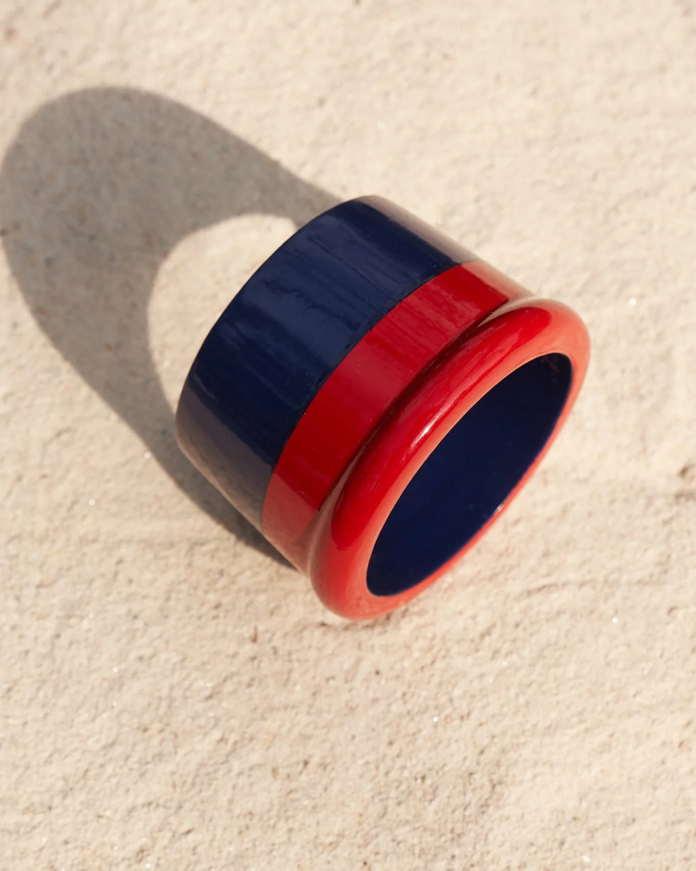 Bodhi Bangle - Red & Blue - Image 2