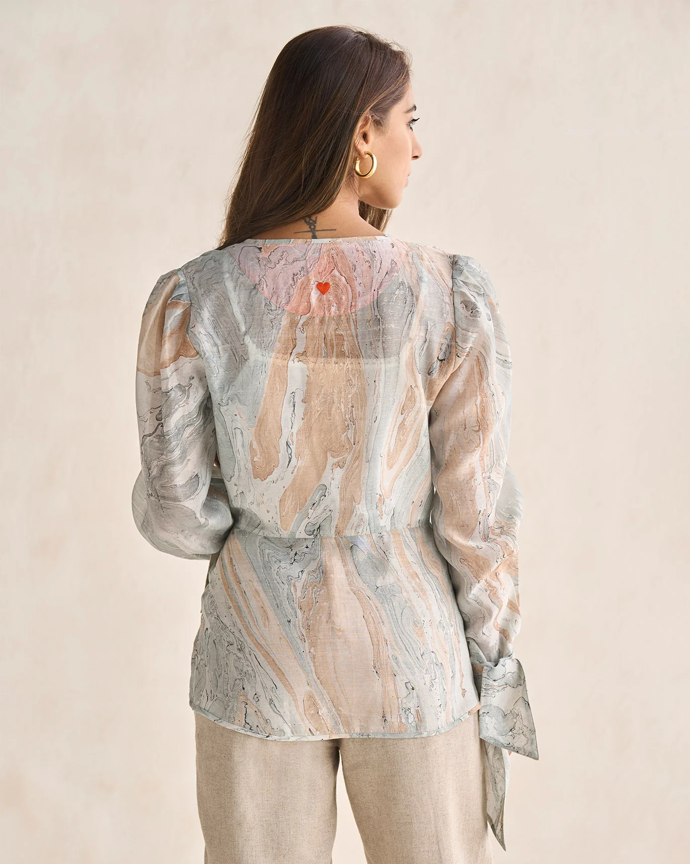Bokor V-Neck Overlay - Multi - Image 6