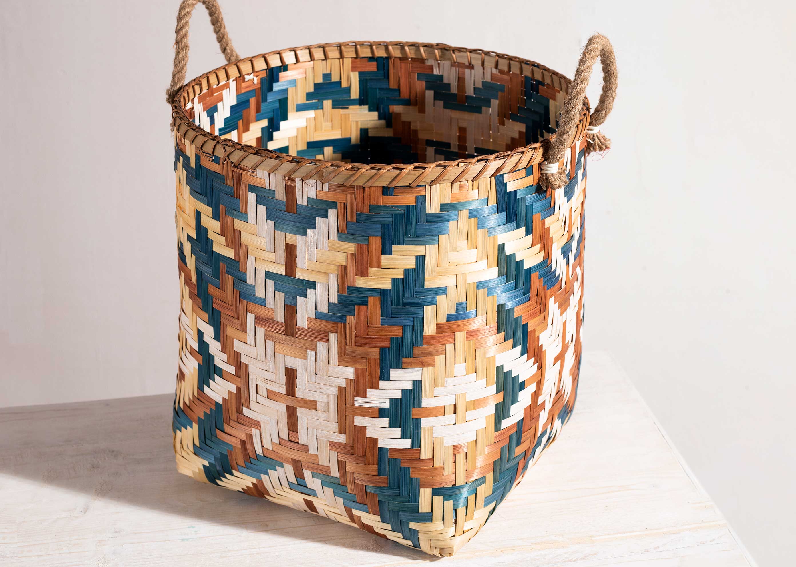 Bolga Bamboo Basket - Image 3