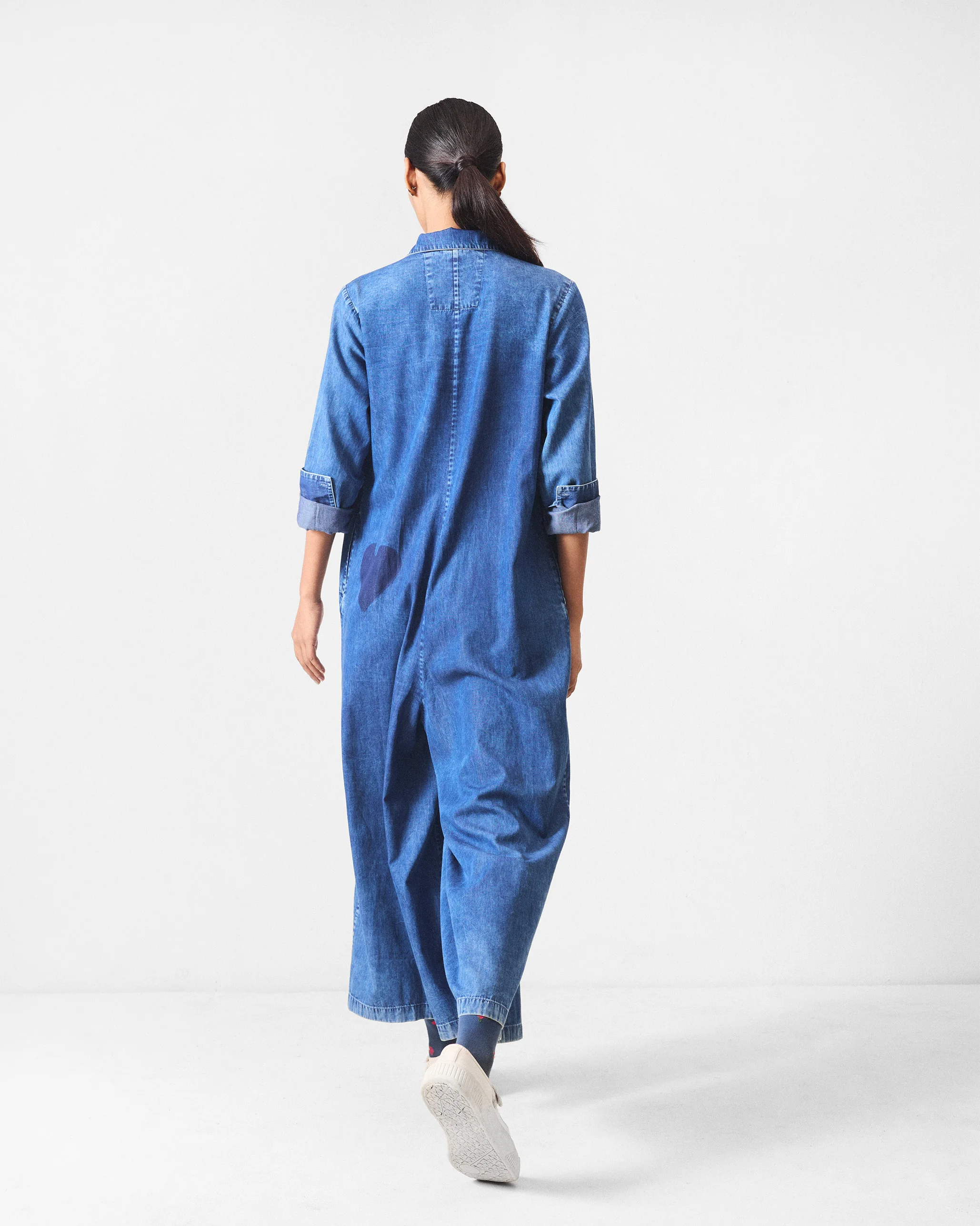Bolt Jumpsuit - Denim - Image 3