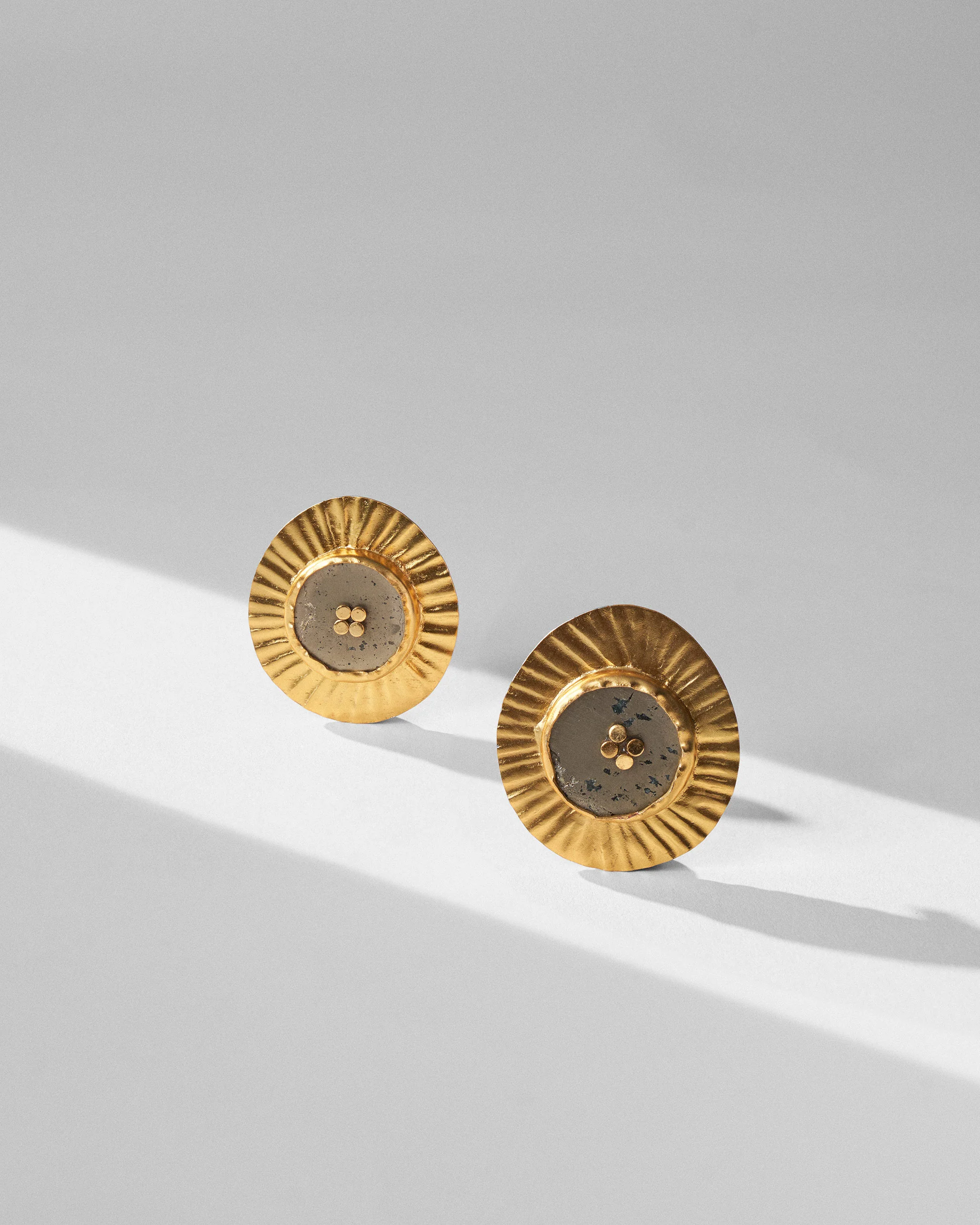 Boondi Studs - Gold - Image 3