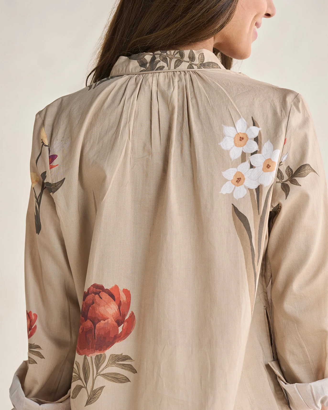 Boribo Highland Kurta - Beige - Image 4