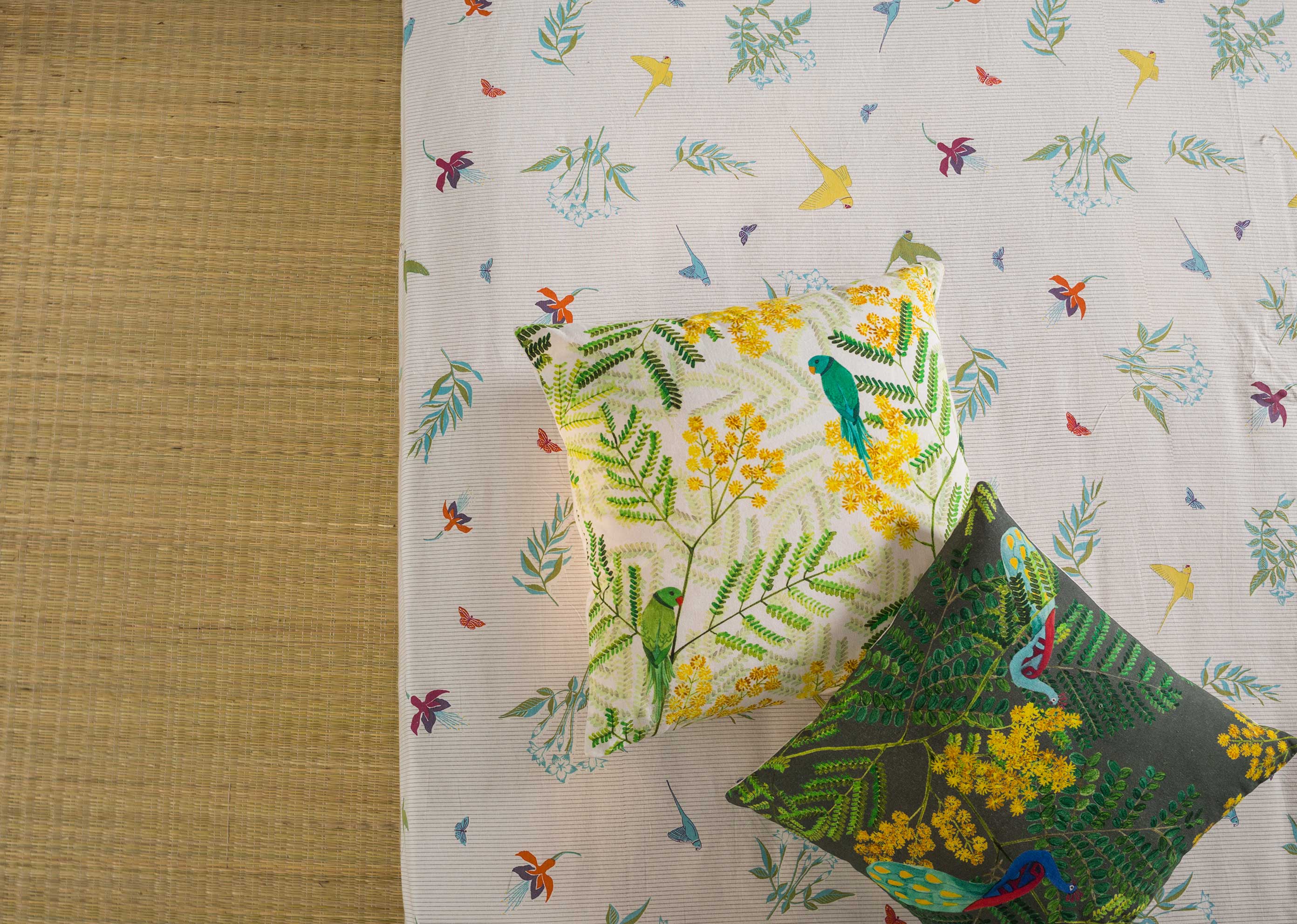 Botanical Bed Cover - King - Image 3