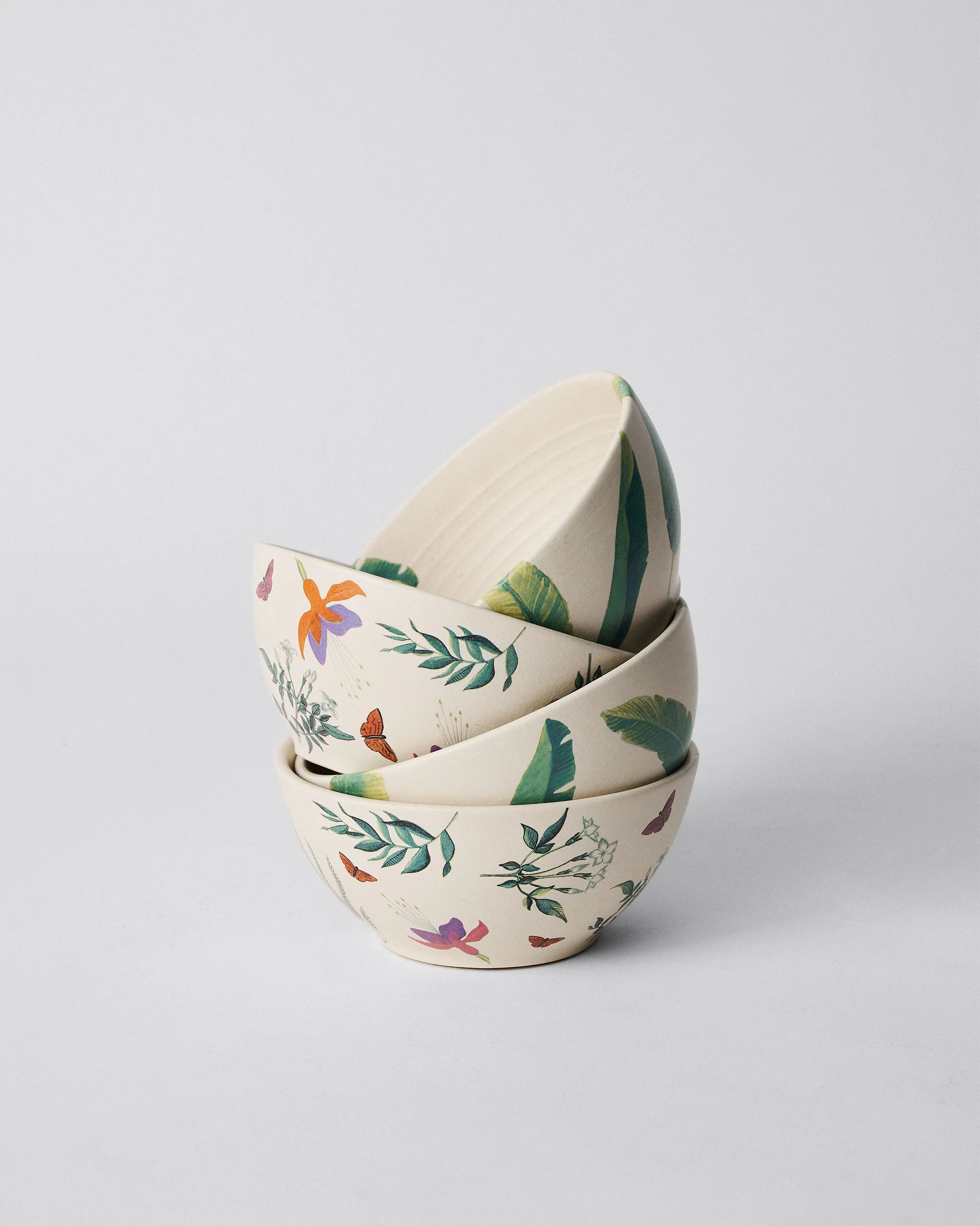 Ceylon Garden Cereal Bowl Set - Image 2