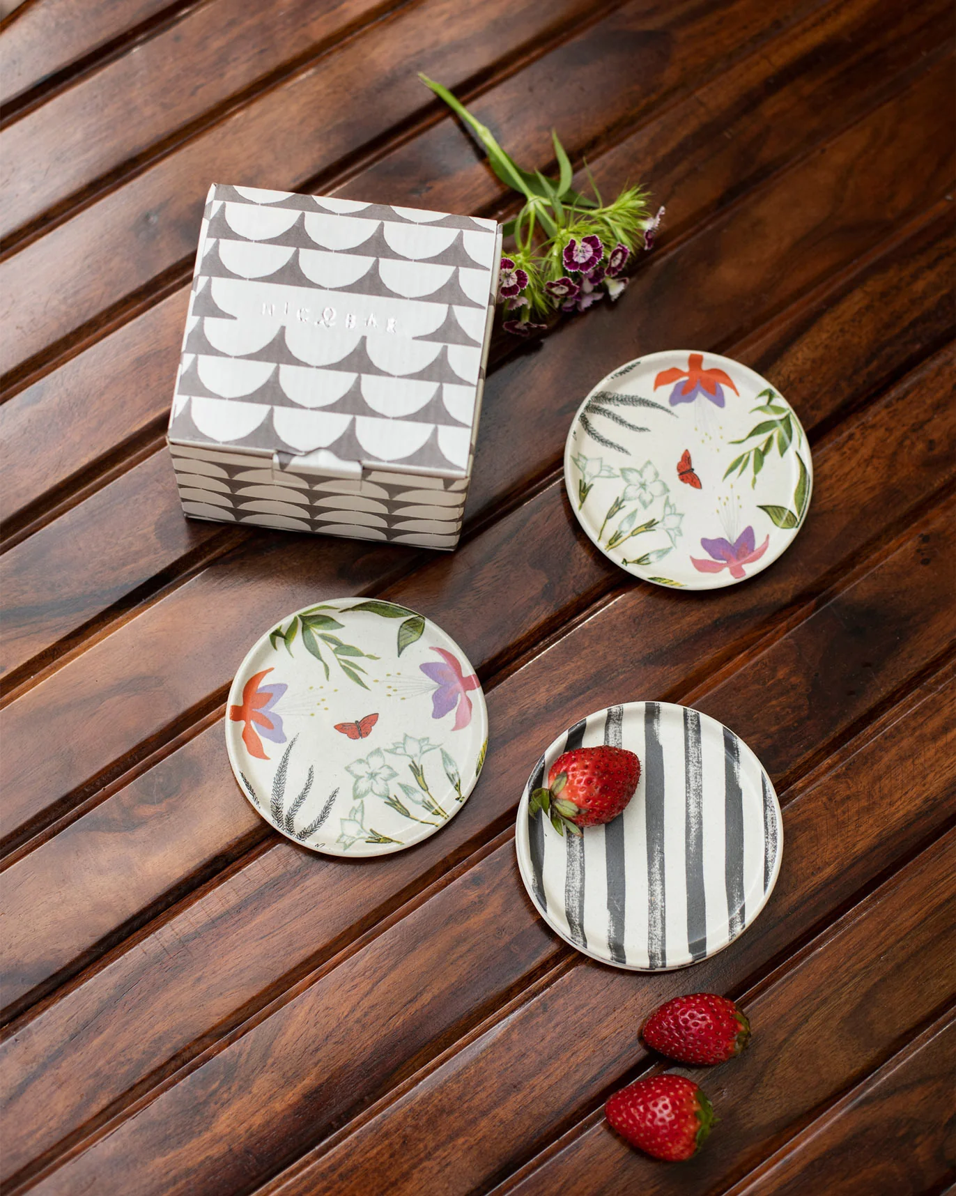 Botanical Coasters (Set of 4) - Image 3