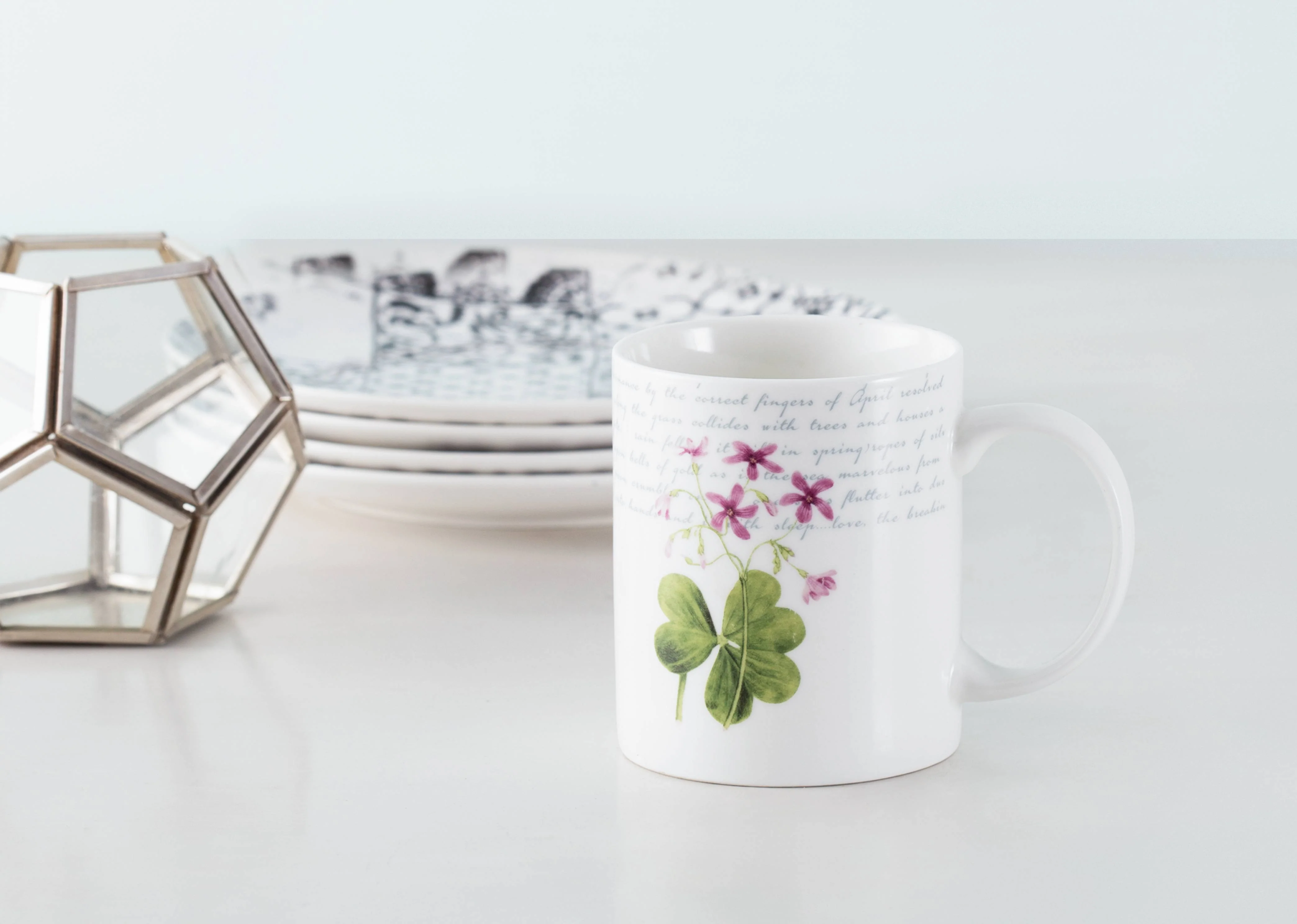 Botanical Script Mug - Image 3