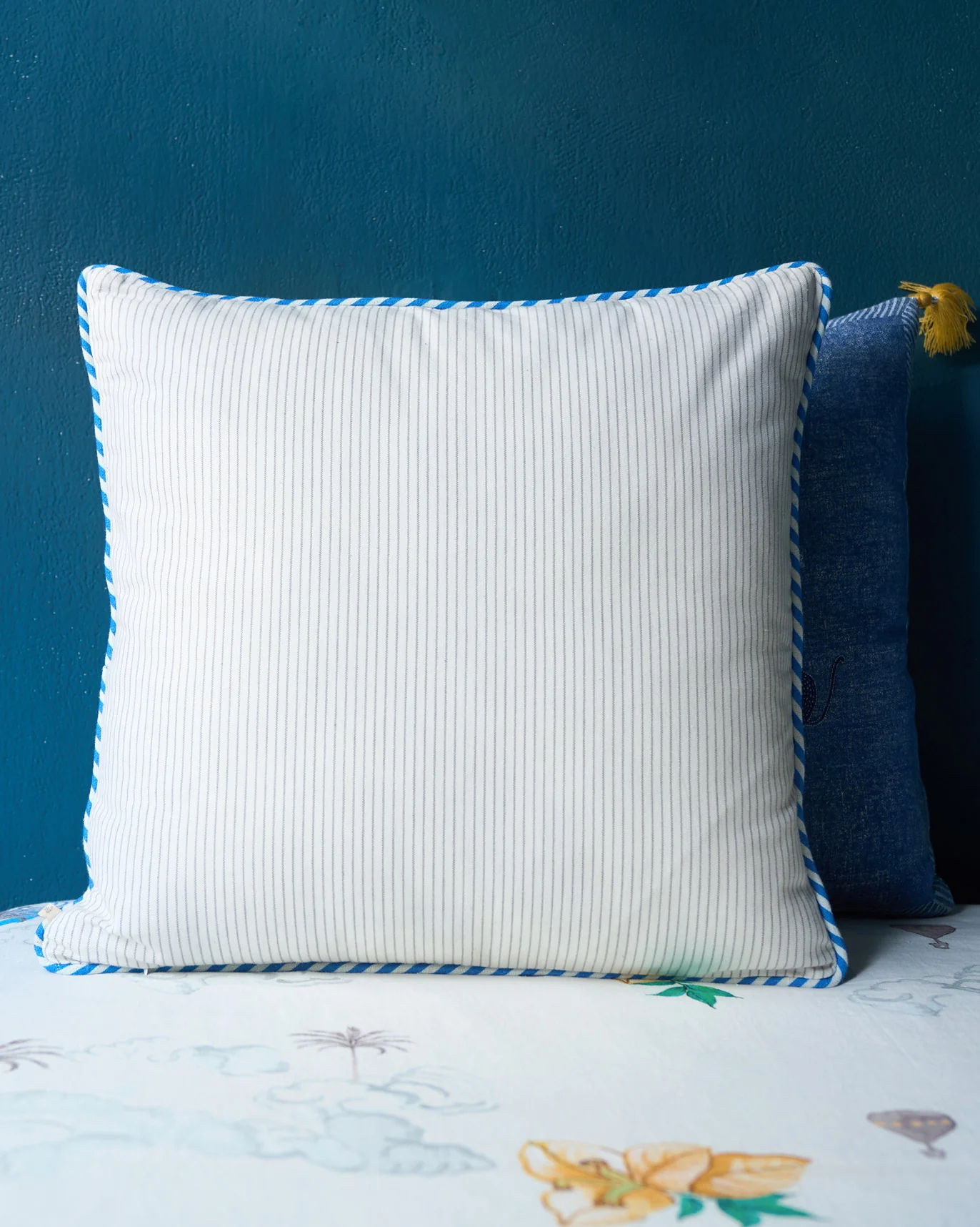 Bougainvillea Cushion Cover - Reversible - Image 3