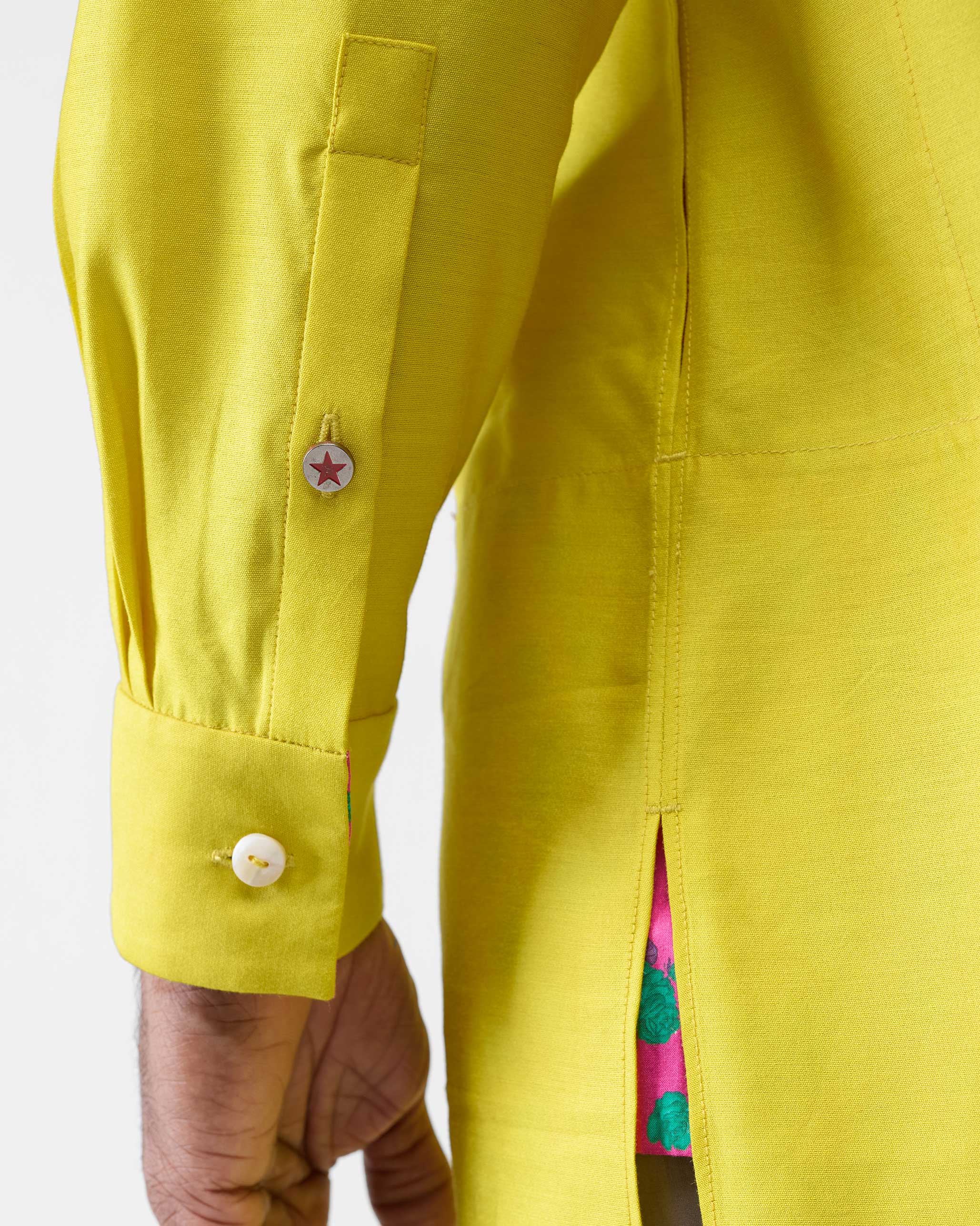 Bouquet Kurta - Chartreuse - Image 8