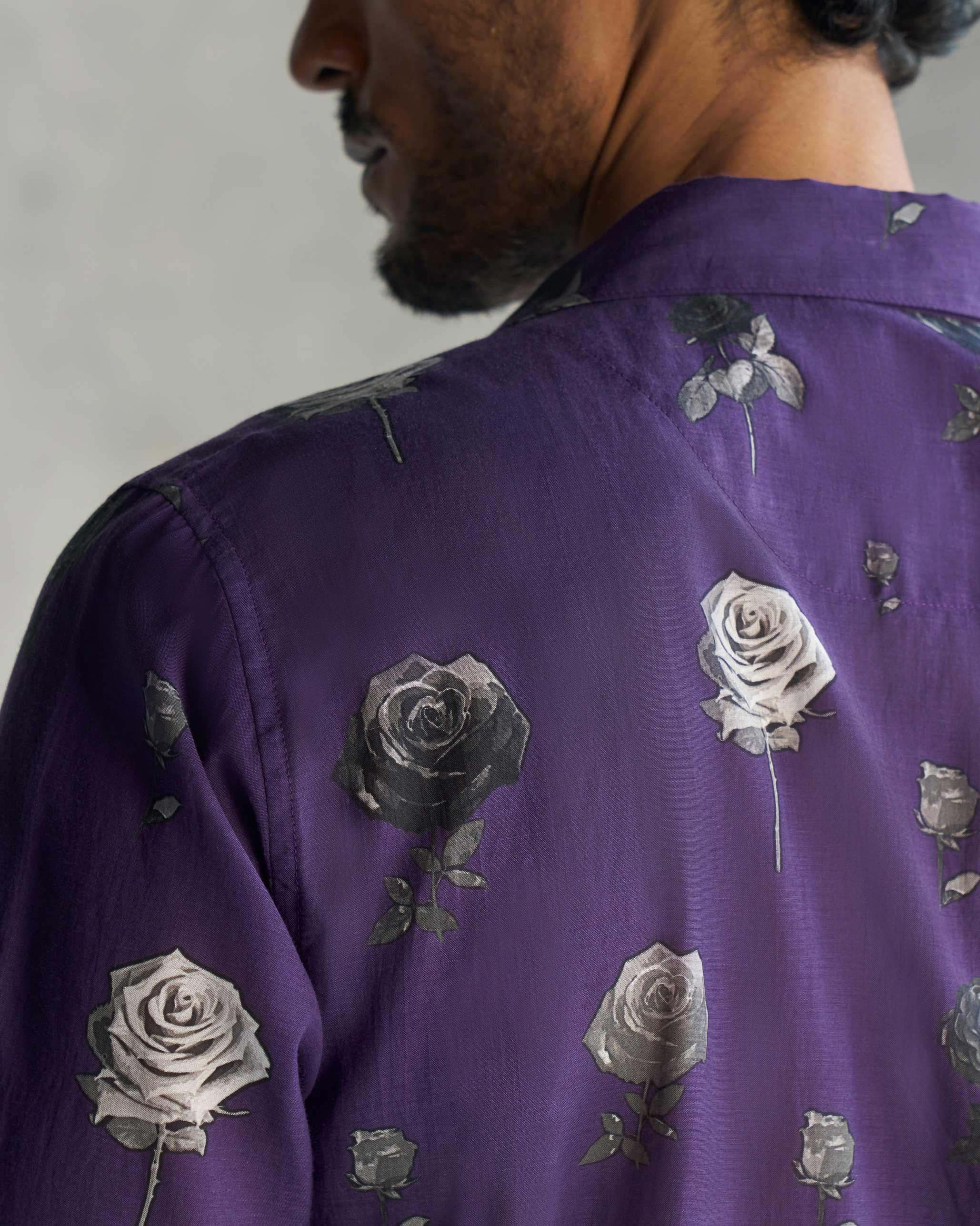 Bouquet Kurta - Purple - Image 2