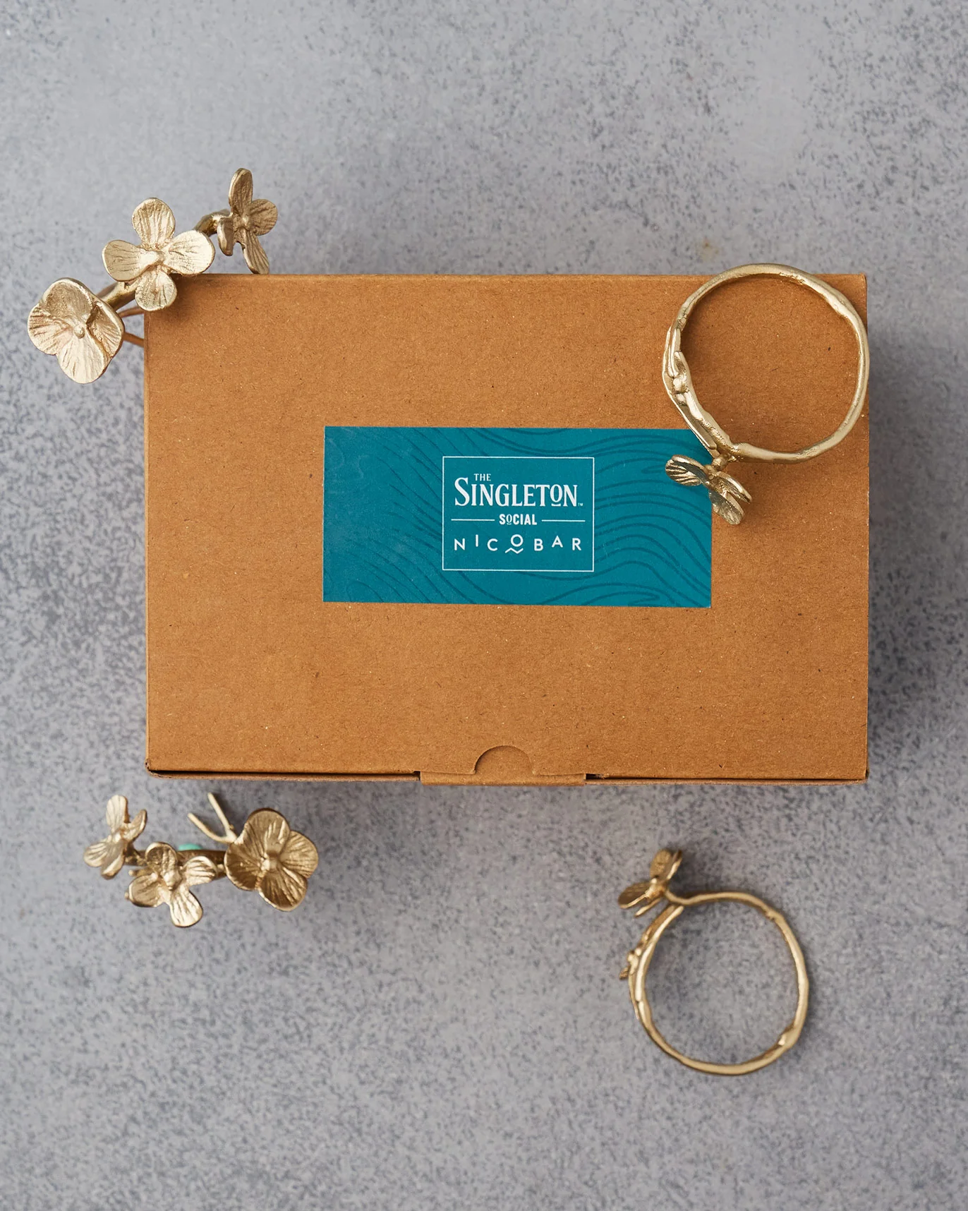 Bouquet Napkin Rings (Set of 4) - TSSxNB - Image 5