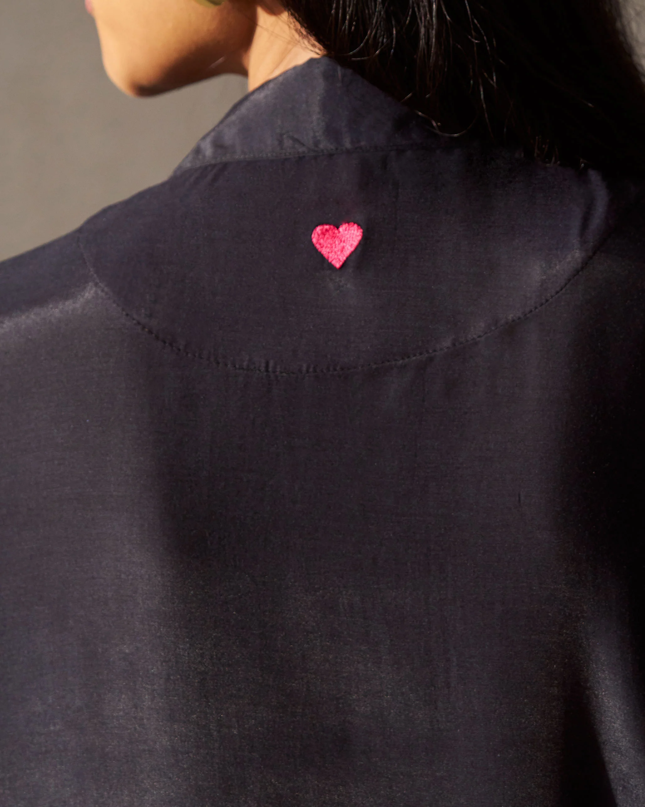 Boxy Shirt - Black - Image 2