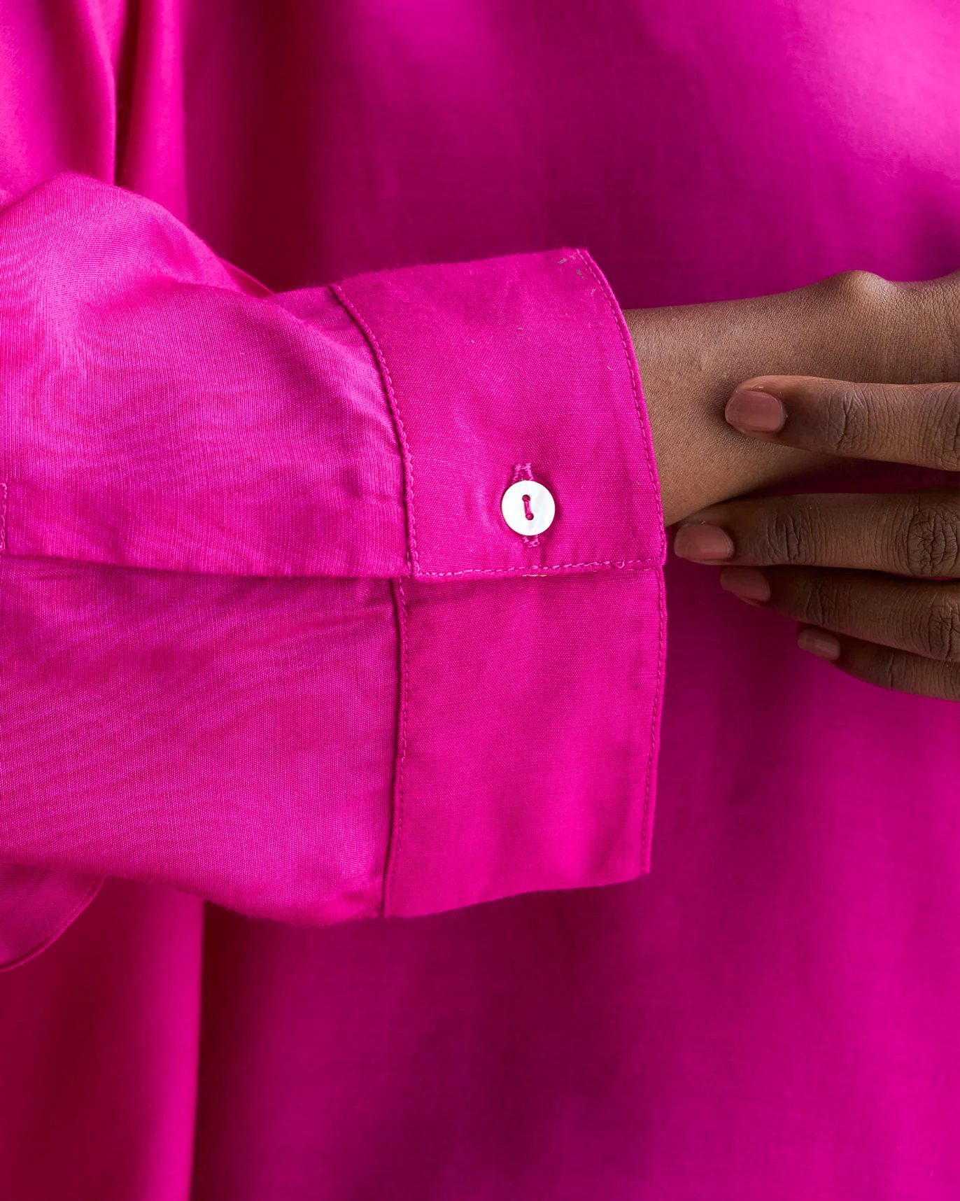 Boxy Shirt - Magenta - Image 3