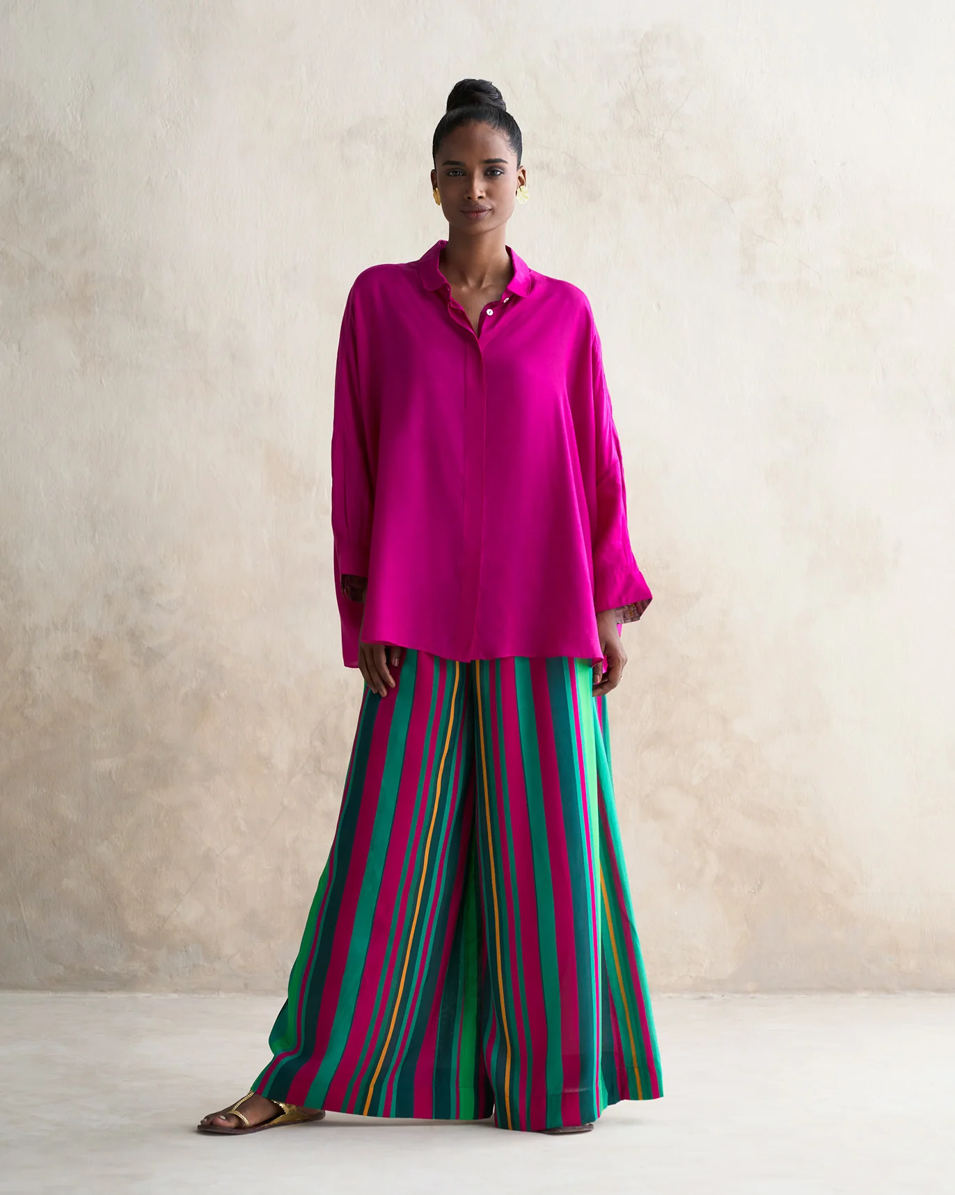 Boxy Shirt - Magenta - Image 7