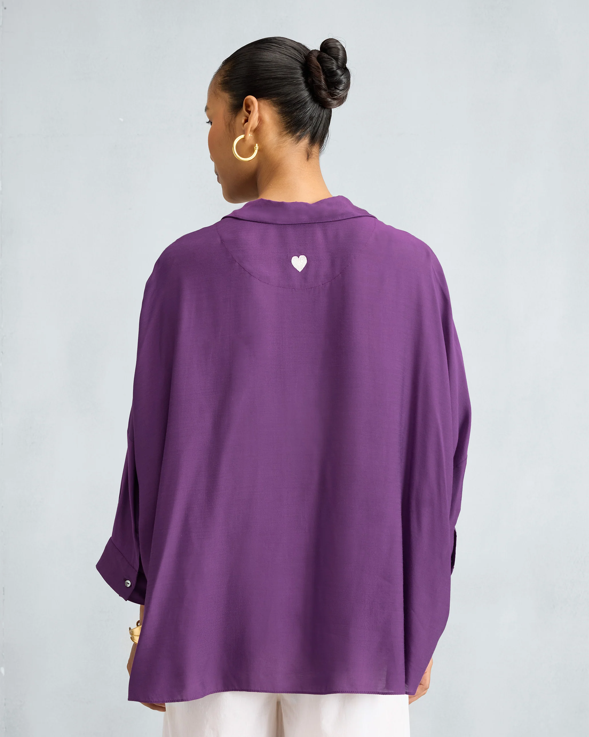 Boxy Shirt - Purple - Image 3