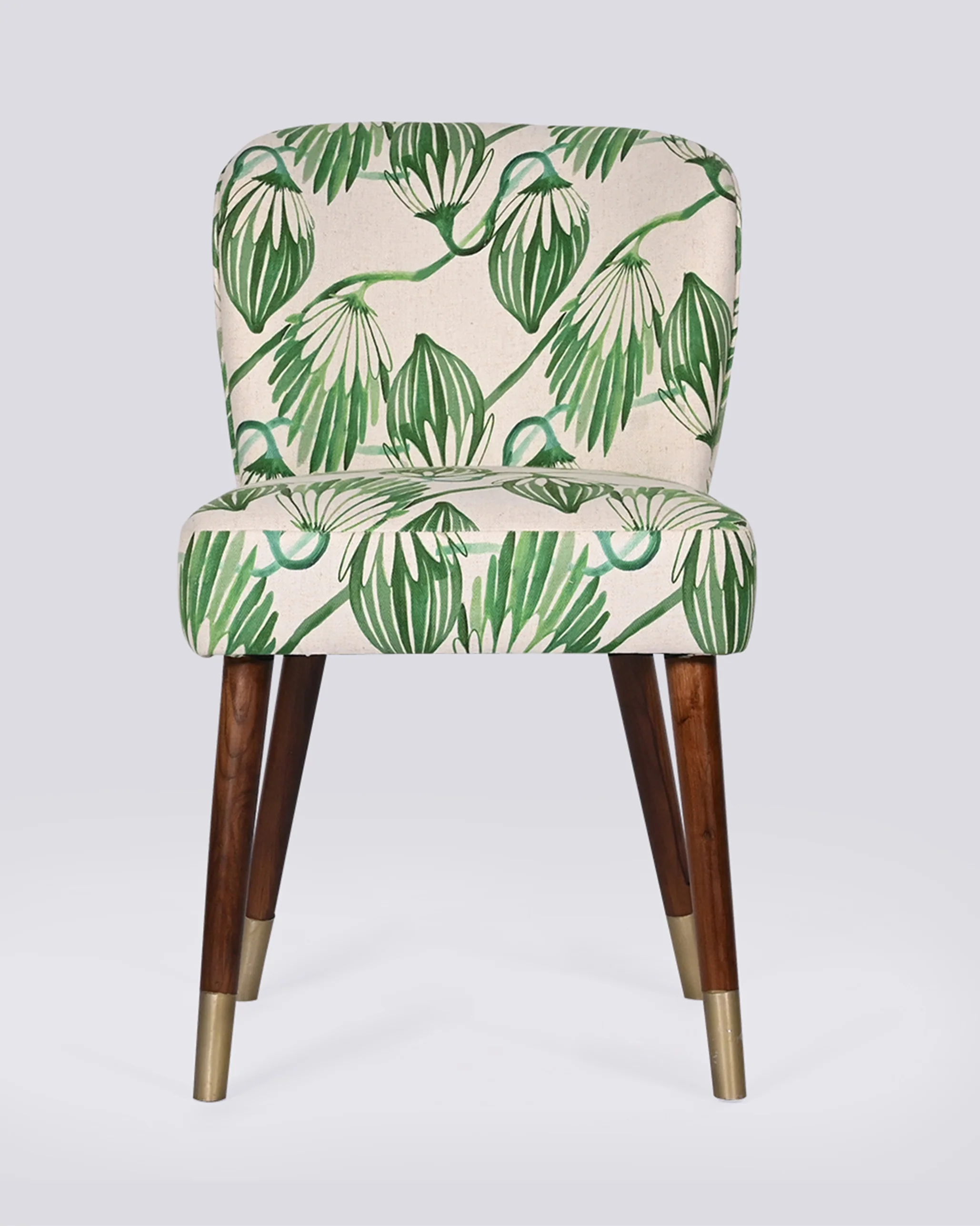 Breeze Dining Chair - Green Blooms - THOT x Nico Sanctuary