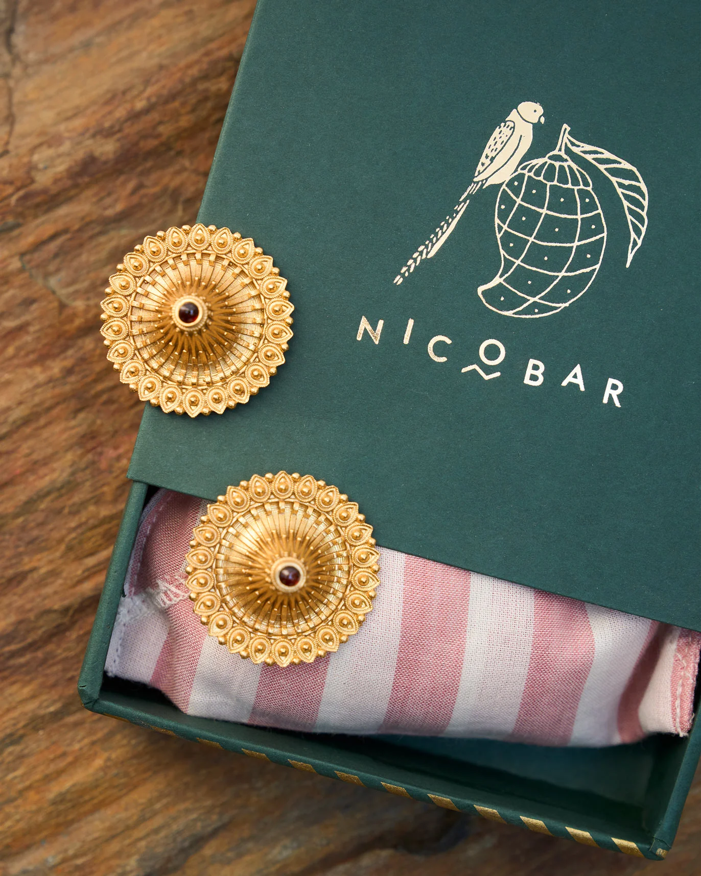 Brolly Earrings - Gold - Image 4