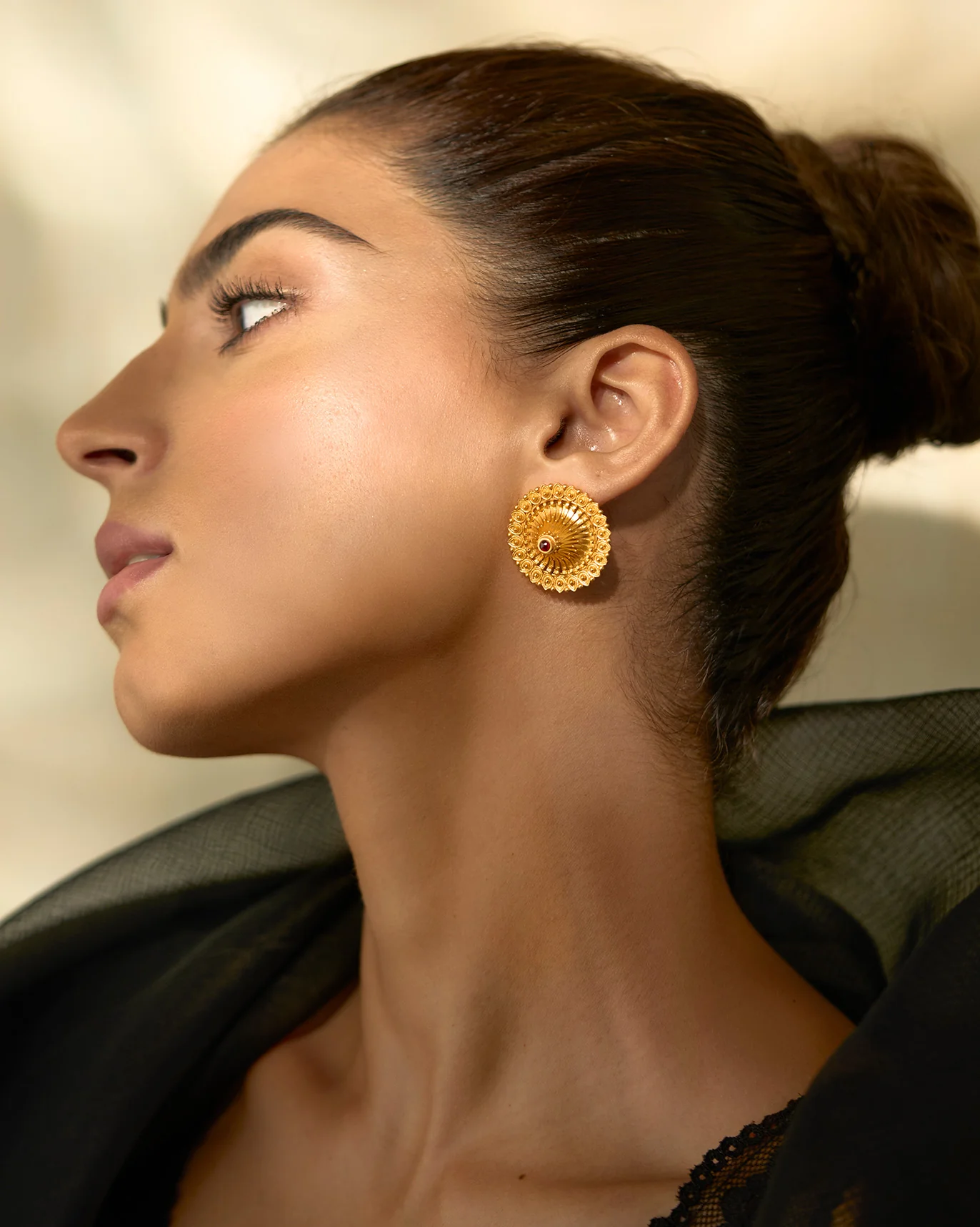 Brolly Earrings - Gold - Image 6