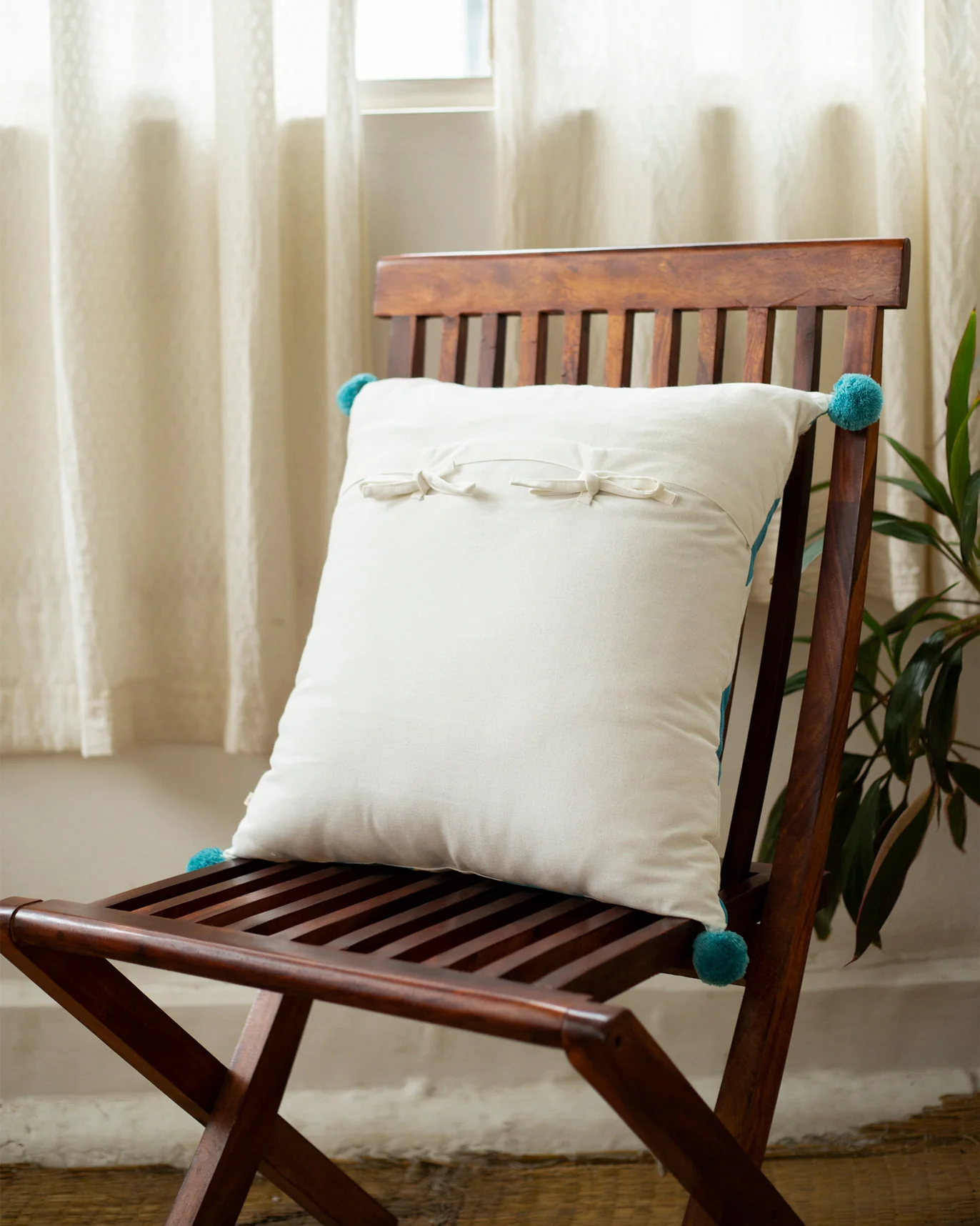 Brooke Stripe Cushion Cover - Image 3