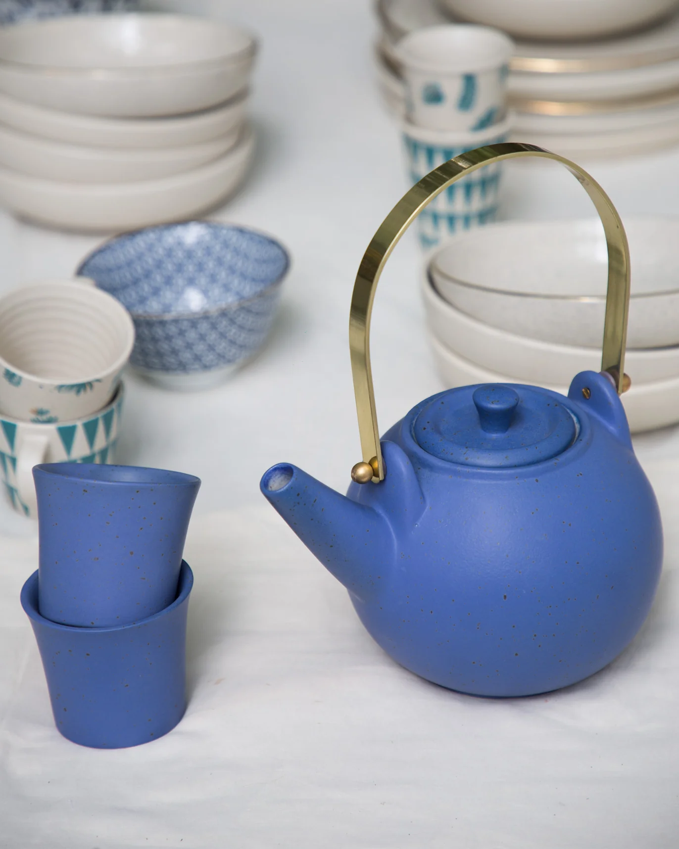 Bug Teapot - Blue - Image 2