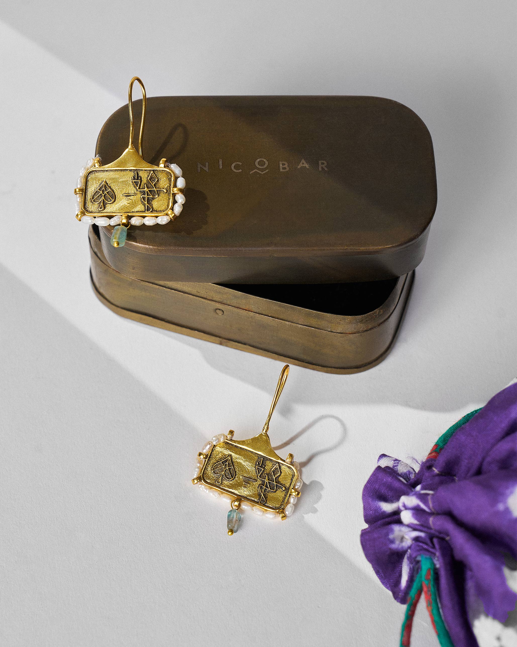 Bulbul Earrings - Gold - Image 4