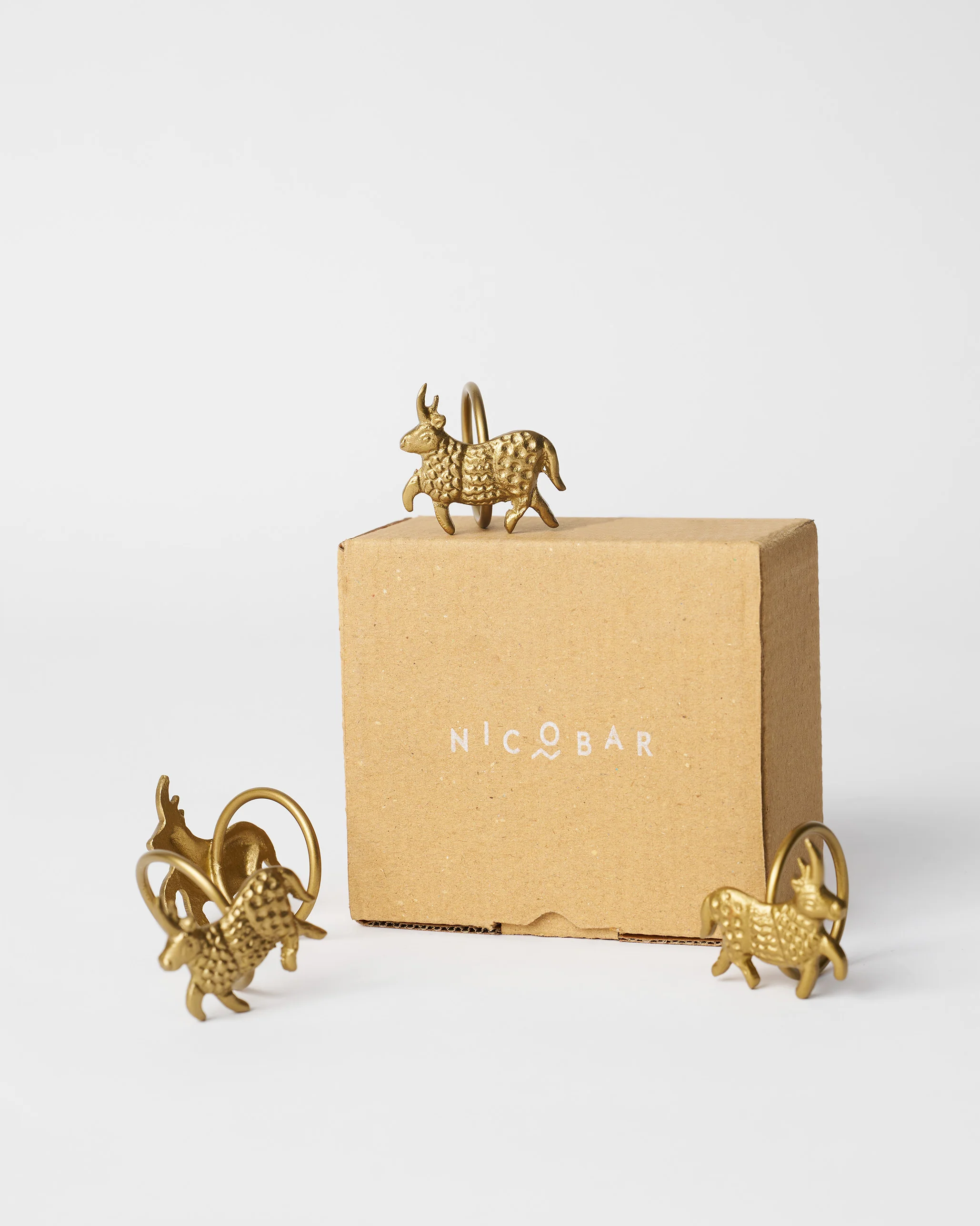 Bull Napkin Ring - Set of 4 - Image 5
