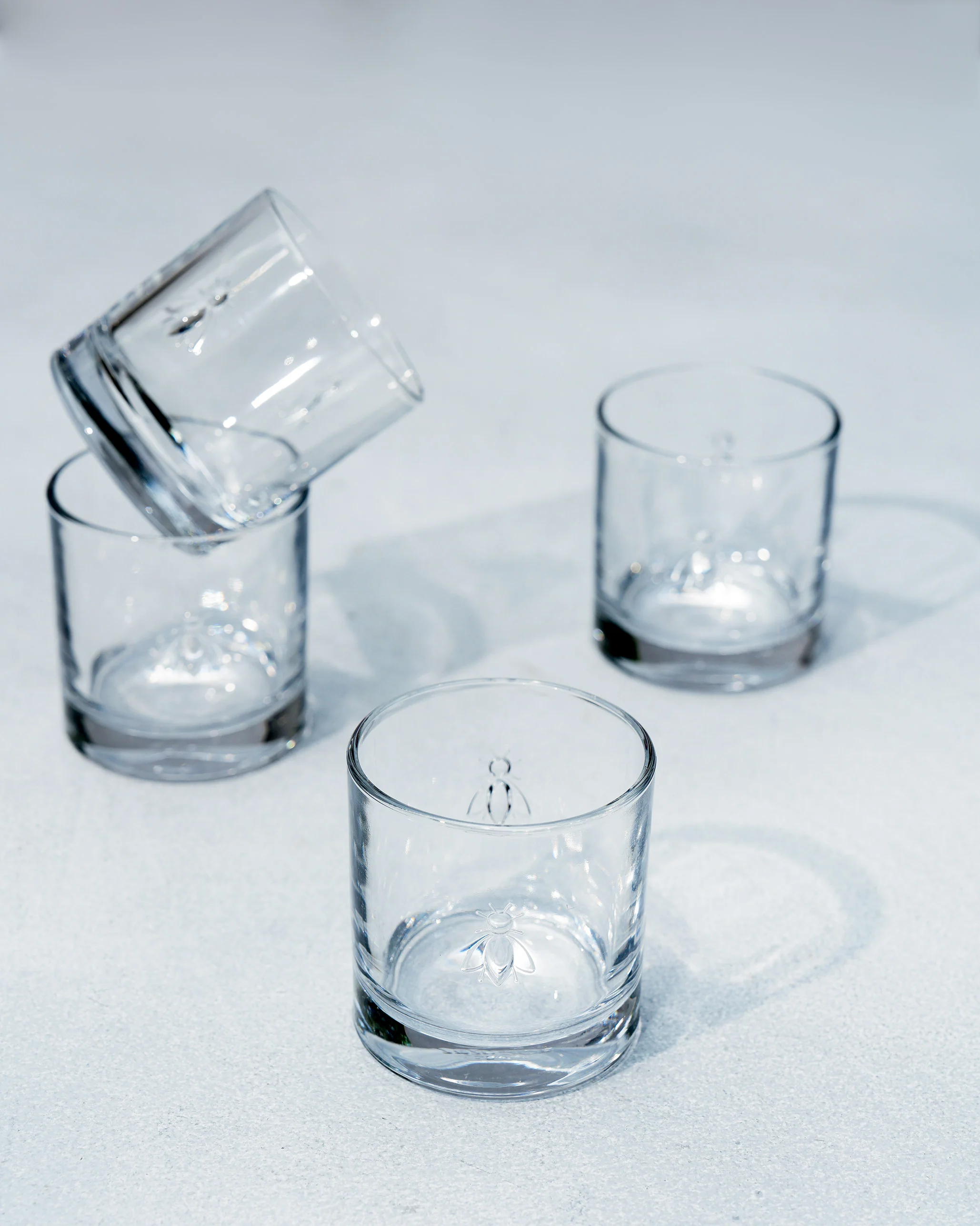 Bumble Bee Whiskey Glasses - Set of 4 - Image 5